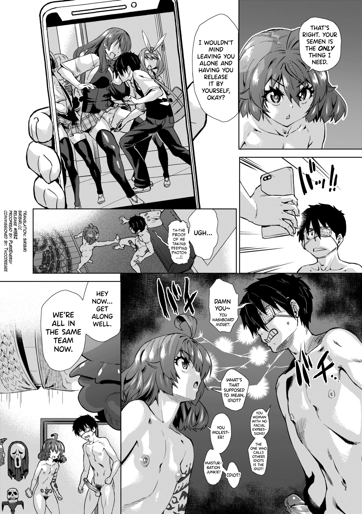 [Abe Morioka]Jagan no Saimin Inryoku de Seitokai Les Joshi-tachi no Shojo o Kyousei Rape!! Ch.1-3[English] [biribiri] [Decensored] [Digital] Page 30