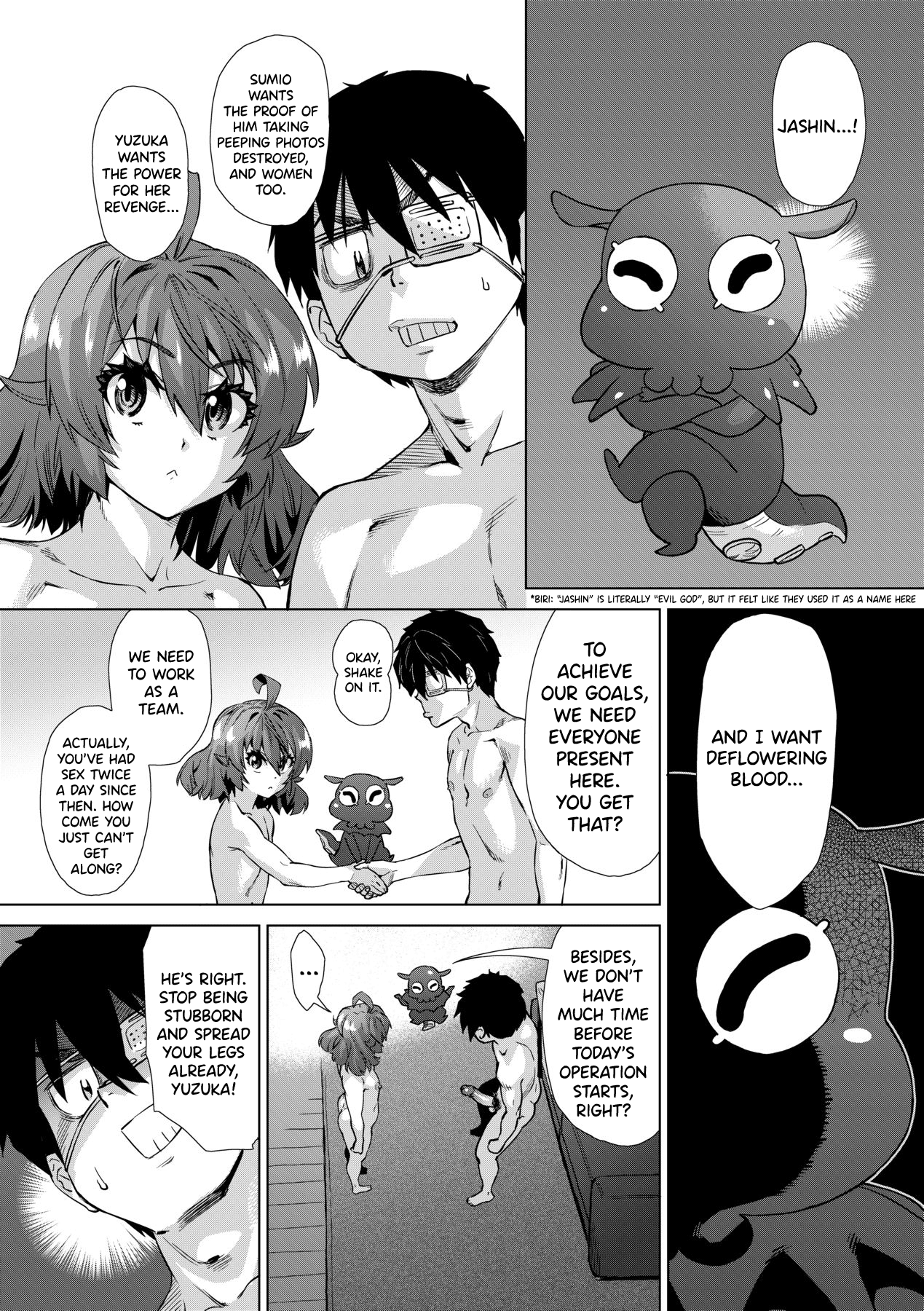 [Abe Morioka]Jagan no Saimin Inryoku de Seitokai Les Joshi-tachi no Shojo o Kyousei Rape!! Ch.1-3[English] [biribiri] [Decensored] [Digital] Page 31