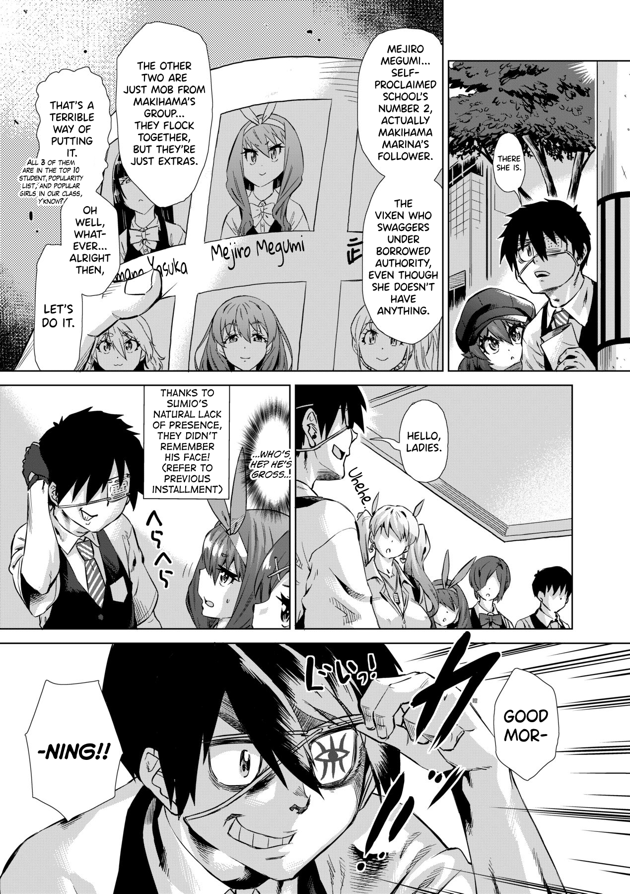 [Abe Morioka]Jagan no Saimin Inryoku de Seitokai Les Joshi-tachi no Shojo o Kyousei Rape!! Ch.1-3[English] [biribiri] [Decensored] [Digital] Page 35
