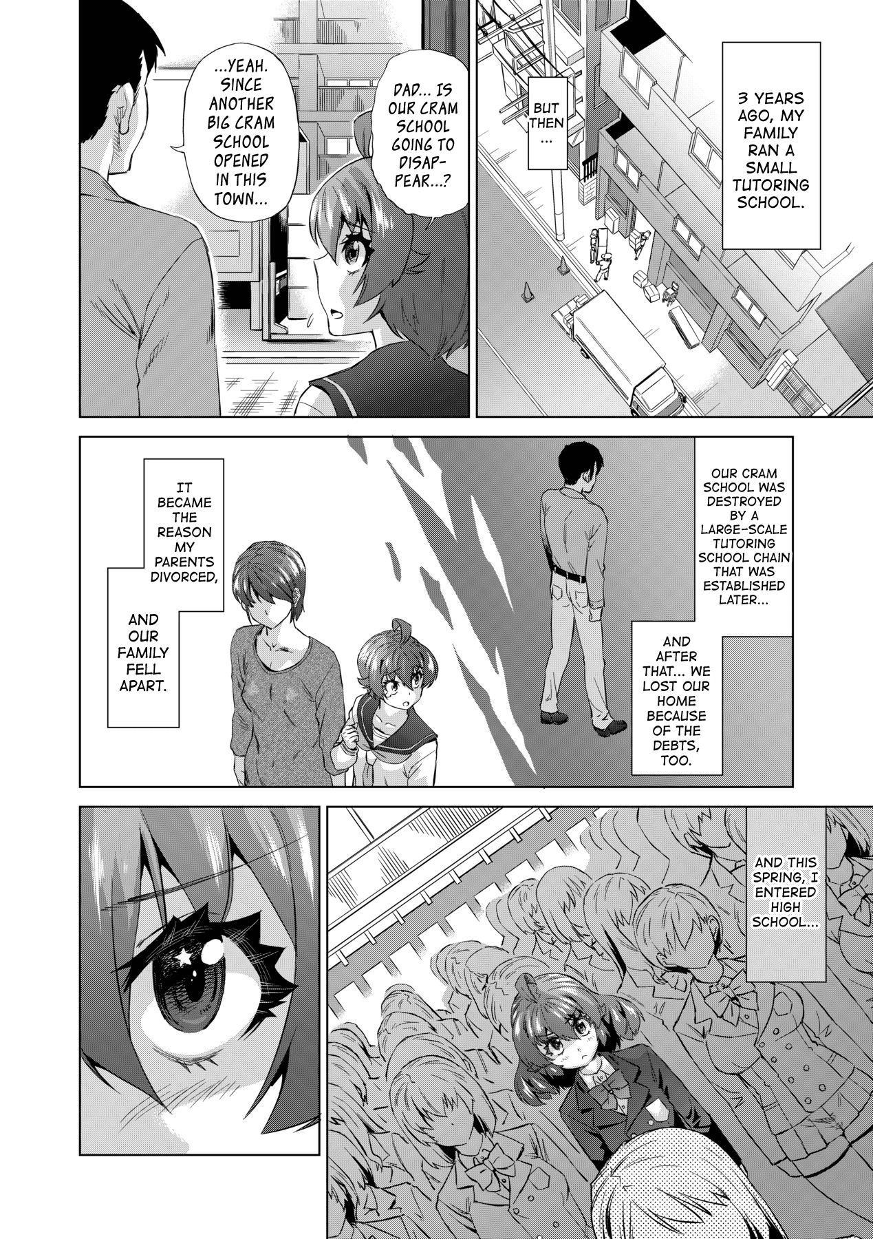 [Abe Morioka]Jagan no Saimin Inryoku de Seitokai Les Joshi-tachi no Shojo o Kyousei Rape!! Ch.1-3[English] [biribiri] [Decensored] [Digital] Page 68