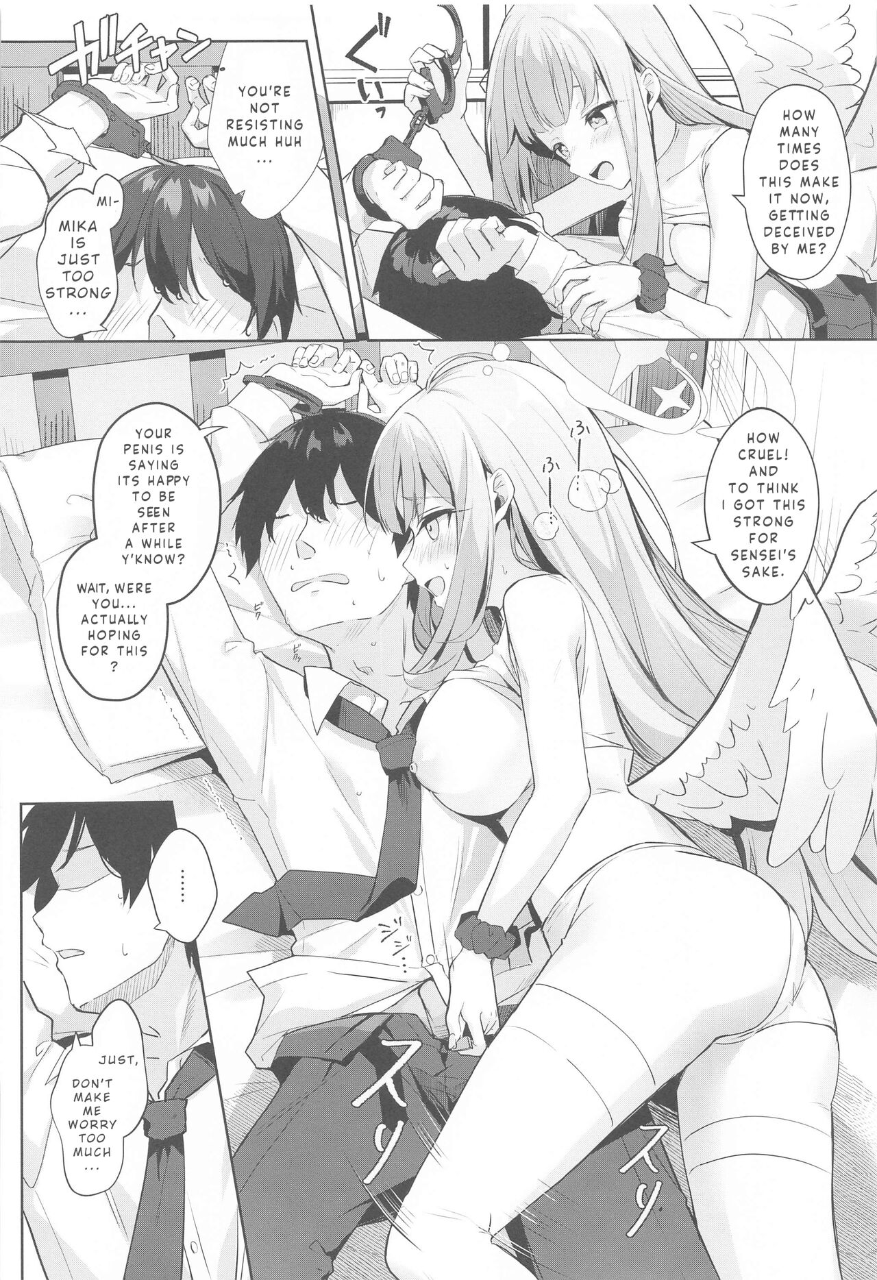 (C102) [Kinokomu Kami (Kinokomushi)]Sensei wa, Damasaretanda yo. | Sensei, you got deceived(Blue Archive) [English] [Entropy] Page 11