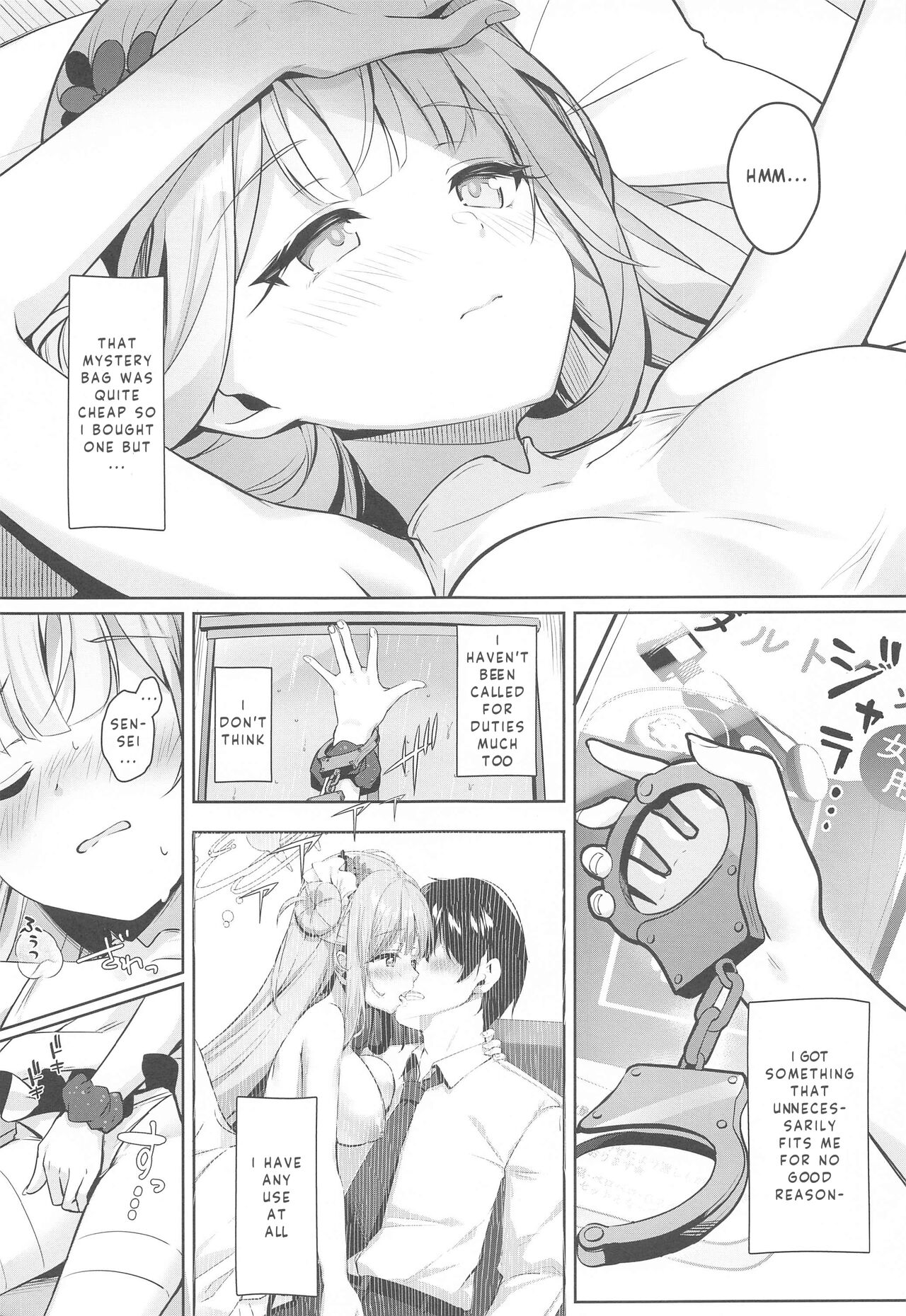 (C102) [Kinokomu Kami (Kinokomushi)]Sensei wa, Damasaretanda yo. | Sensei, you got deceived(Blue Archive) [English] [Entropy] Page 6