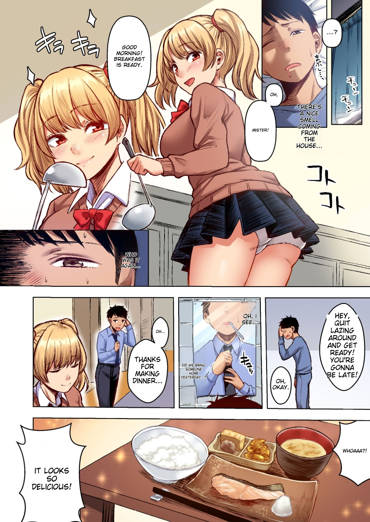 [Doushoku (Omizu Chihiro)]Wakeari JK Iede shita Gal o Kattemita Kekka! 1+2 Full Color Gappon-ban[English] Page 20
