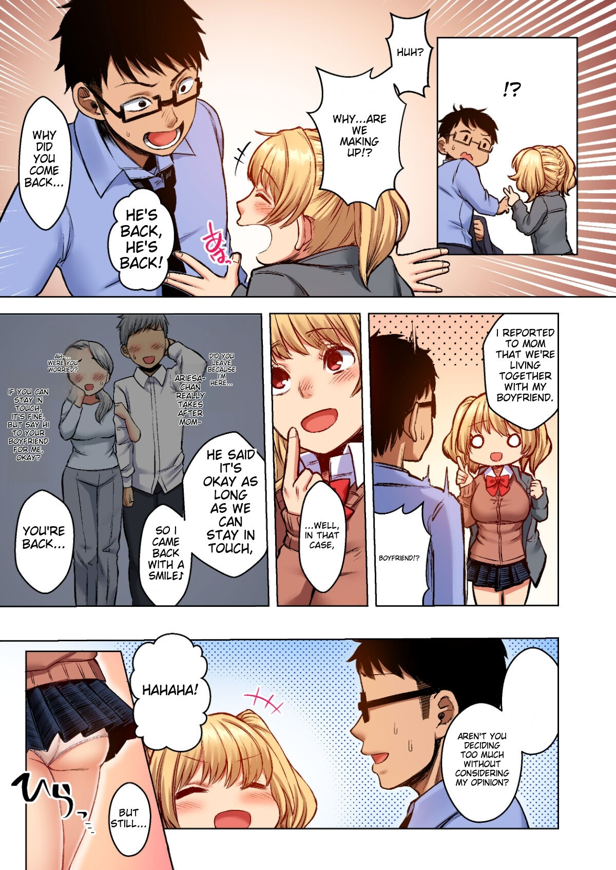 [Doushoku (Omizu Chihiro)]Wakeari JK Iede shita Gal o Kattemita Kekka! 1+2 Full Color Gappon-ban[English] Page 35