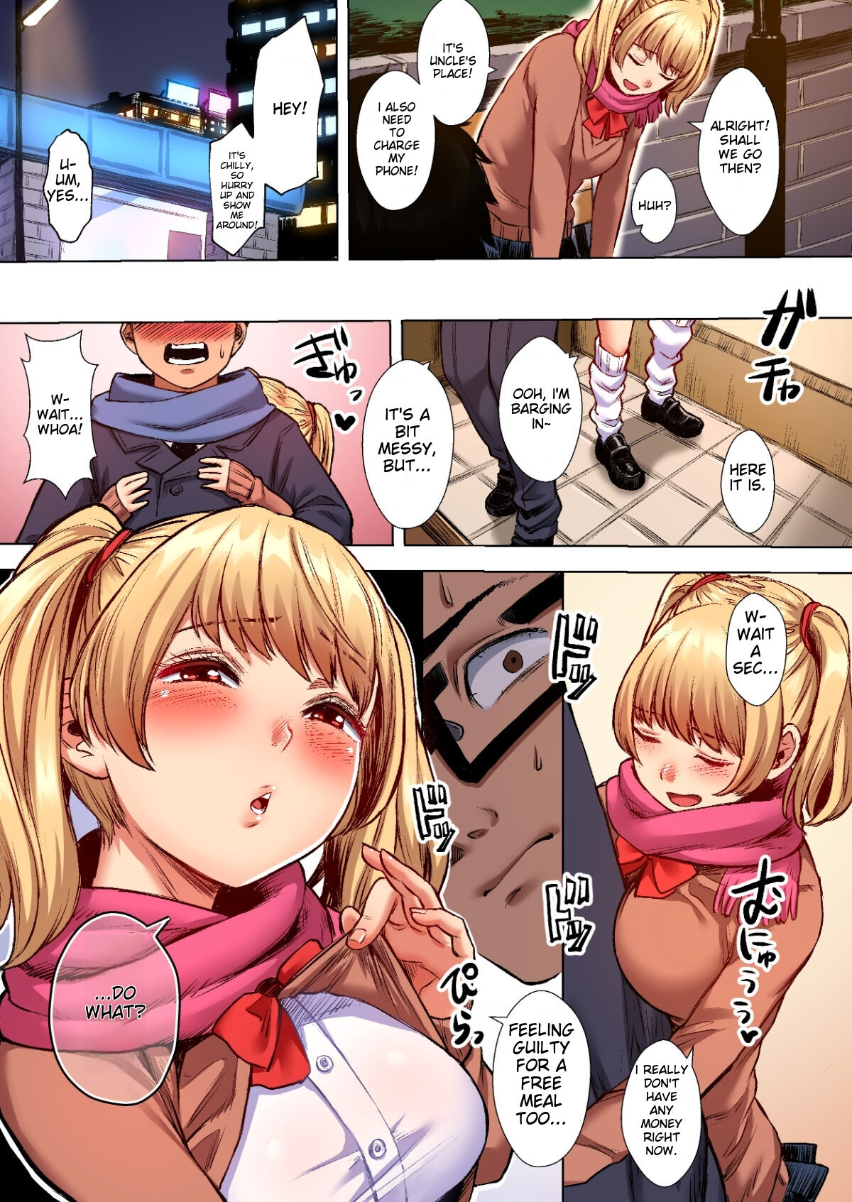 [Doushoku (Omizu Chihiro)]Wakeari JK Iede shita Gal o Kattemita Kekka! 1+2 Full Color Gappon-ban[English] Page 5