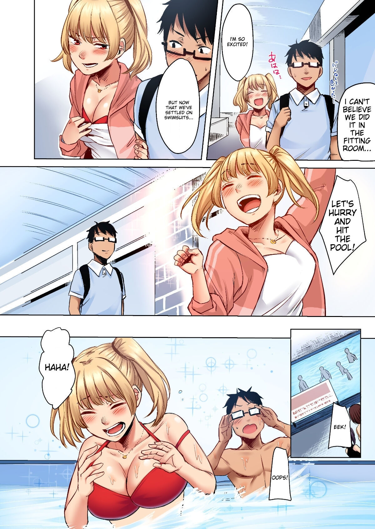 [Doushoku (Omizu Chihiro)]Wakeari JK Iede shita Gal o Kattemita Kekka! 1+2 Full Color Gappon-ban[English] Page 50