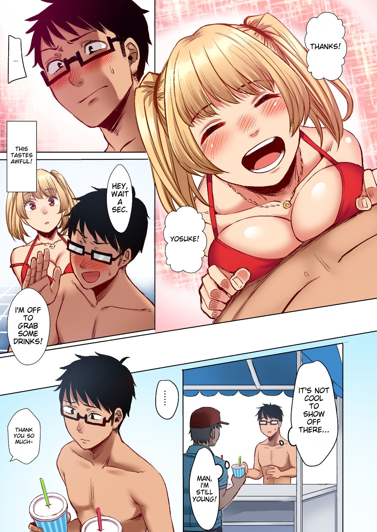 [Doushoku (Omizu Chihiro)]Wakeari JK Iede shita Gal o Kattemita Kekka! 1+2 Full Color Gappon-ban[English] Page 53