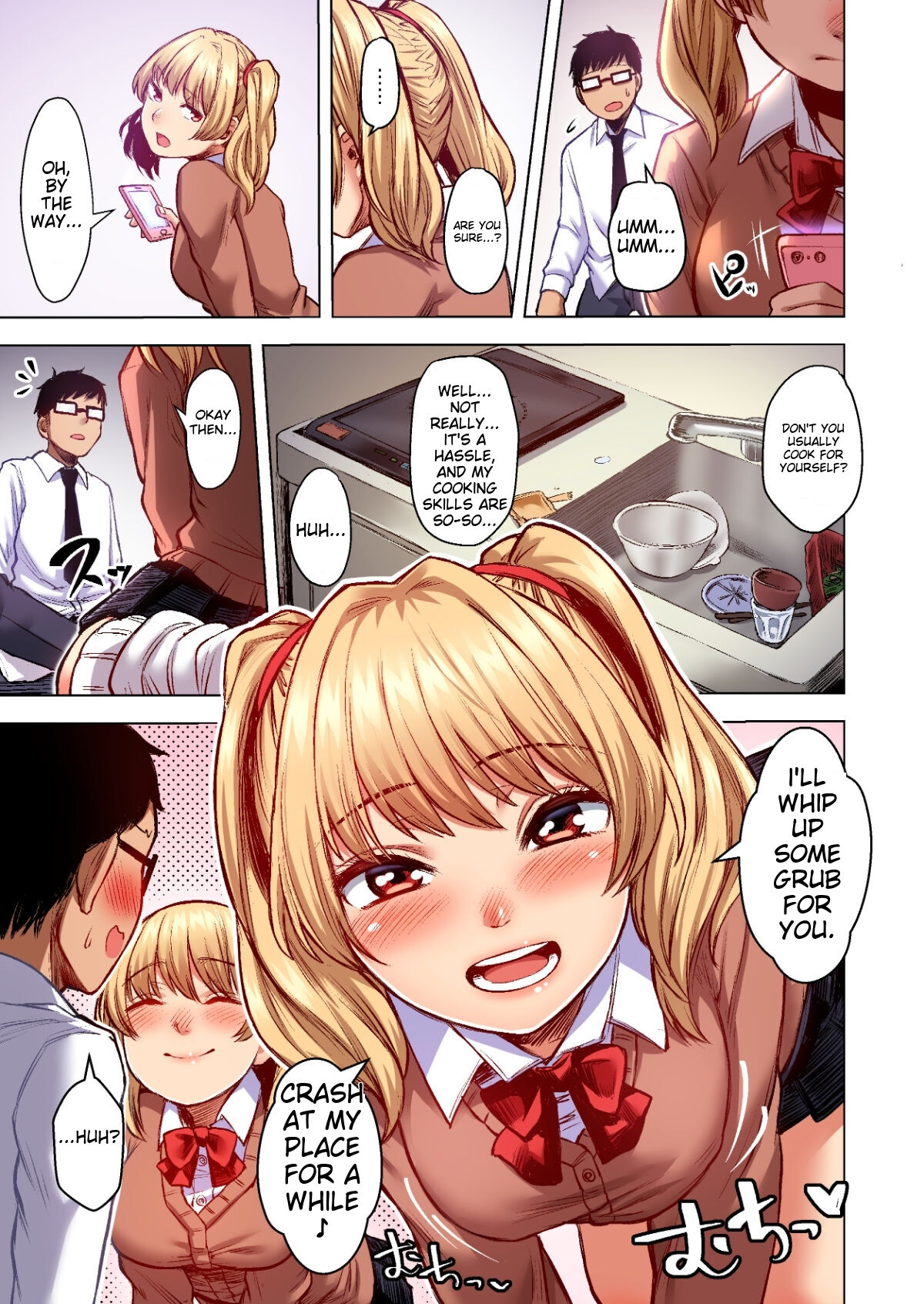 [Doushoku (Omizu Chihiro)]Wakeari JK Iede shita Gal o Kattemita Kekka! 1+2 Full Color Gappon-ban[English] Page 9