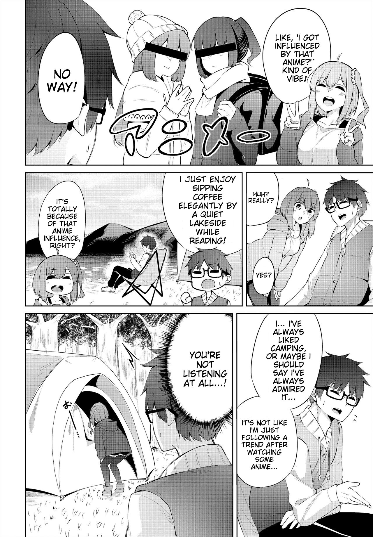 [George Hirune]H Camp ~Yarimoku Yagai Katsudoubu Nisshi~ Gappon-ban 01[Digital] [English] Page 6