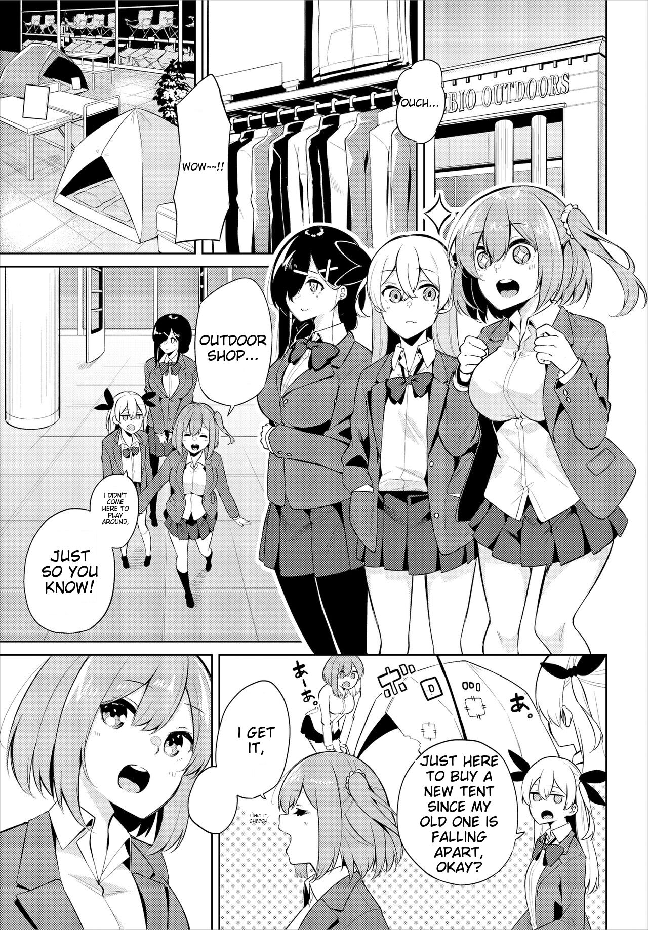 [George Hirune]H Camp ~Yarimoku Yagai Katsudoubu Nisshi~ Gappon-ban 01[Digital] [English] Page 62