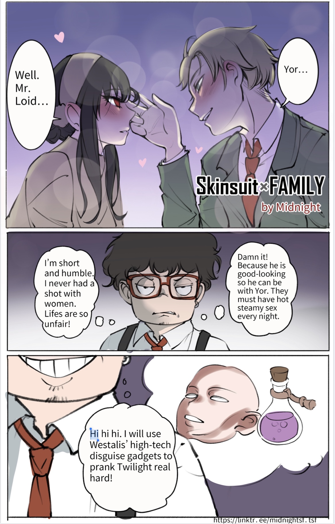 [Midnight]Skinsuit × FAMILY Page 1