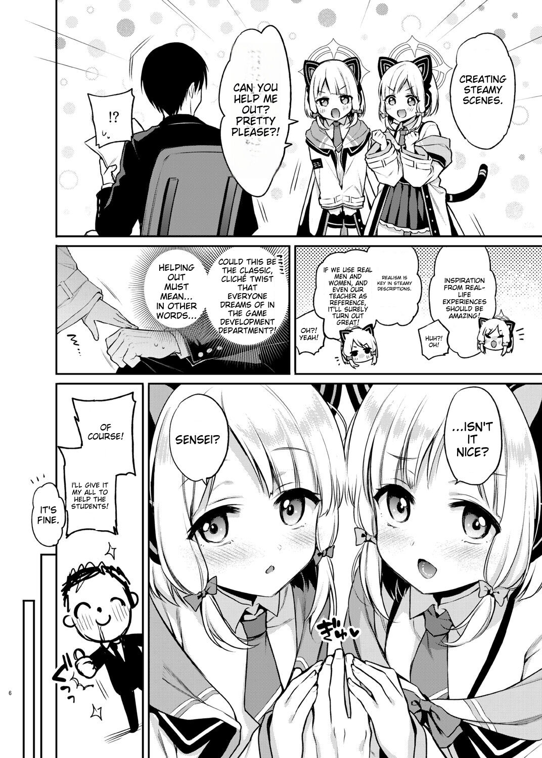 [K+W (sasachinn)]Sensei Koryaku Game(Blue Archive) [English] [MTL] [Digital] Page 3