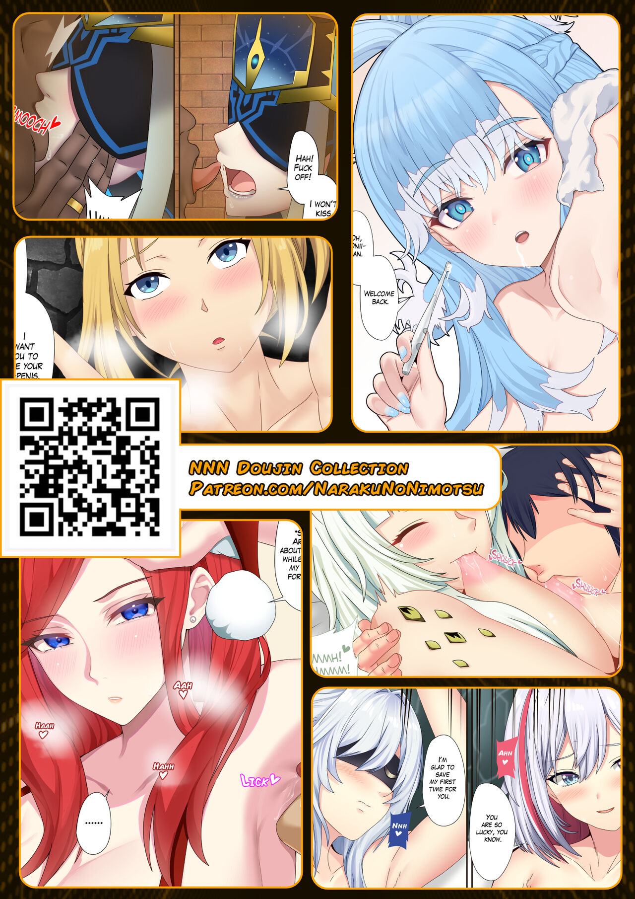 [Naraku No Nimotsu (nabunabu)]Punish me with your orders, young master.(Oshinobi Sensei) (Uncensored) Page 2