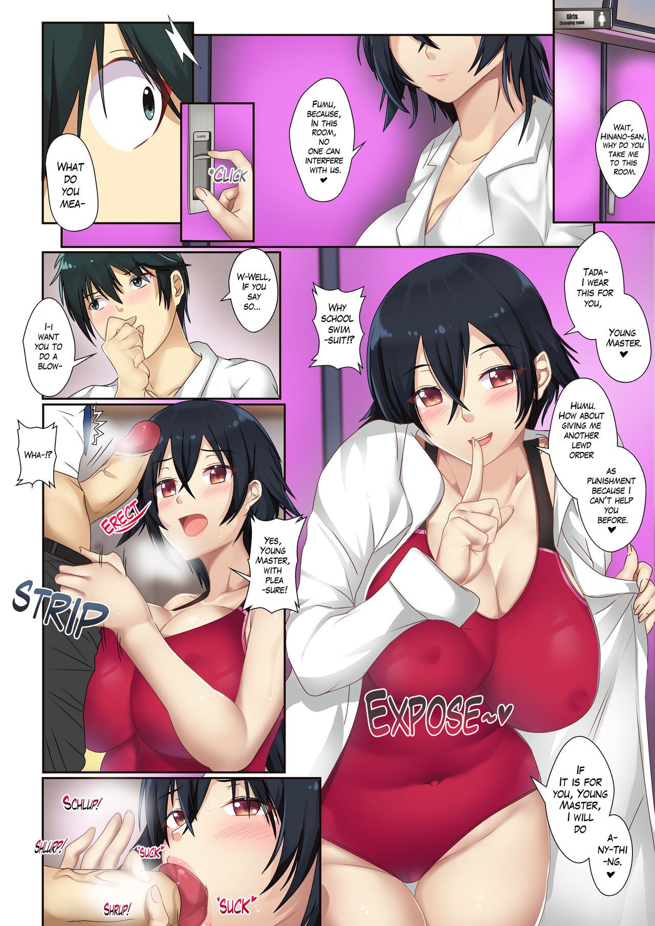 [Naraku No Nimotsu (nabunabu)]Punish me with your orders, young master.(Oshinobi Sensei) (Uncensored) Page 5