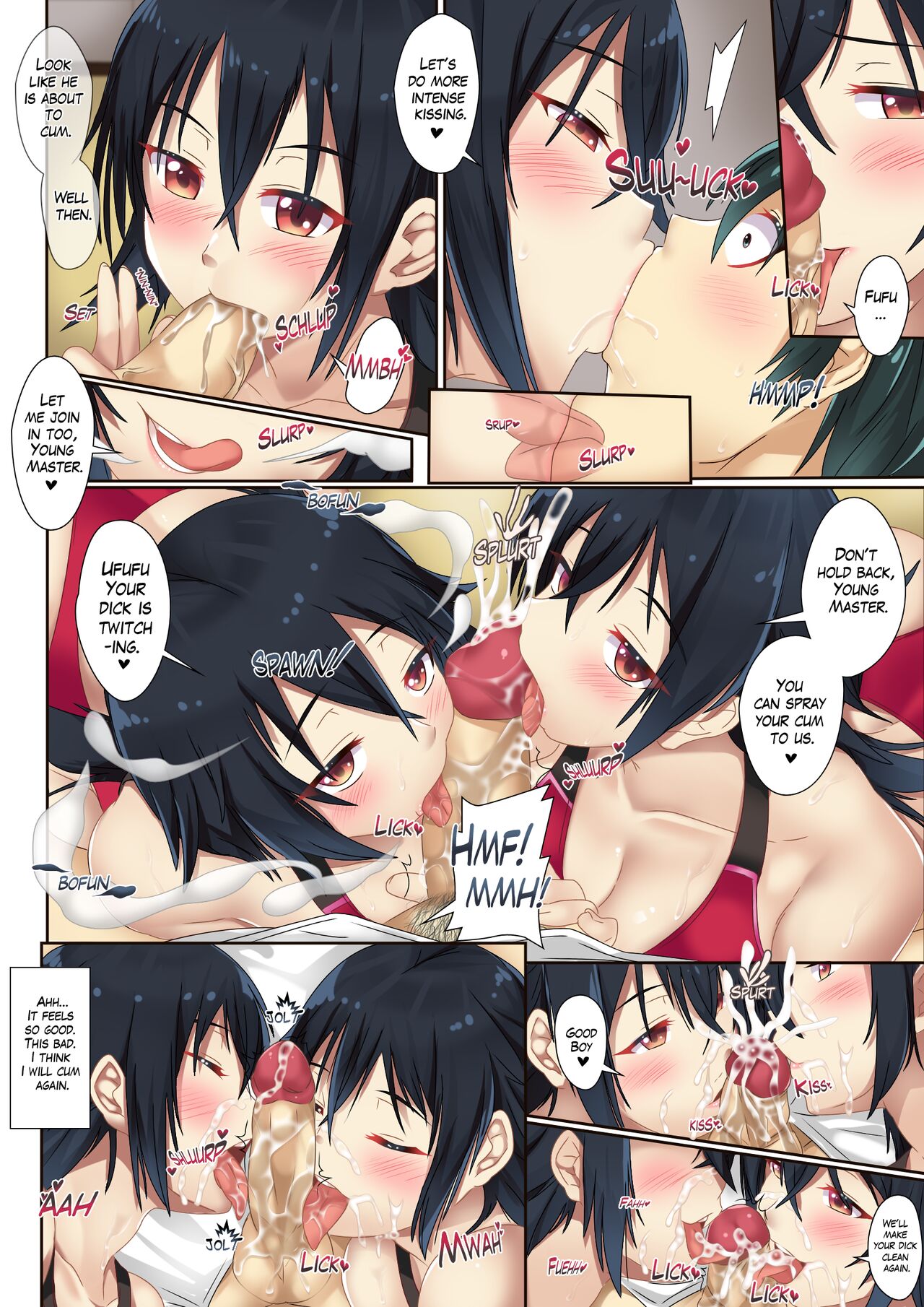 [Naraku No Nimotsu (nabunabu)]Punish me with your orders, young master.(Oshinobi Sensei) (Uncensored) Page 7