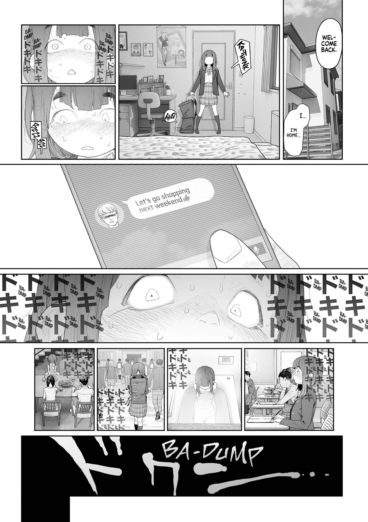 [G-10]Jimi de, Shoukyokuteki de, Eroi. | Plain, Indecisive, Sexy.(COMIC Mate Legend Vol. 57 2024-06) [English] [Xzosk] [Digital] Page 9