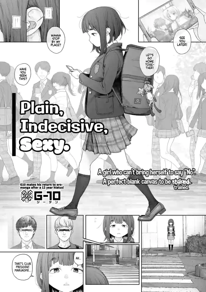 [G-10]Jimi de, Shoukyokuteki de, Eroi. | Plain, Indecisive, Sexy.(COMIC Mate Legend Vol. 57 2024-06) [English] [Xzosk] [Digital]