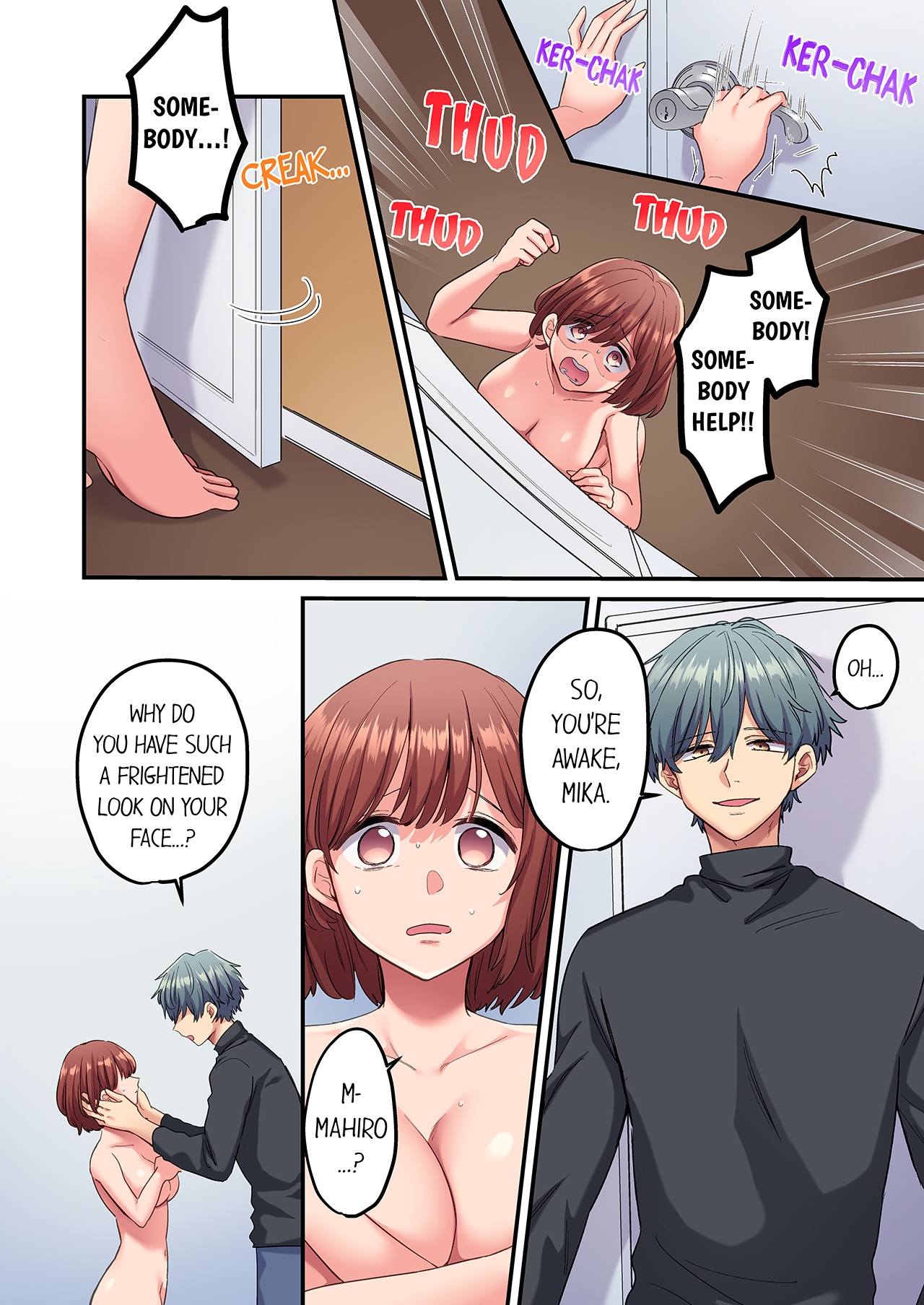 [Toba Ayuhata]Netorare SEX wa 1-Shuukan - Kuzu Osananajimi ni Ijimerarete, Ikasarete... 1-2 | Forced to Have Sex For a Week— Teased and Forced to Come by My Piece of Trash Childhood Friend 1-2[English] Page 19