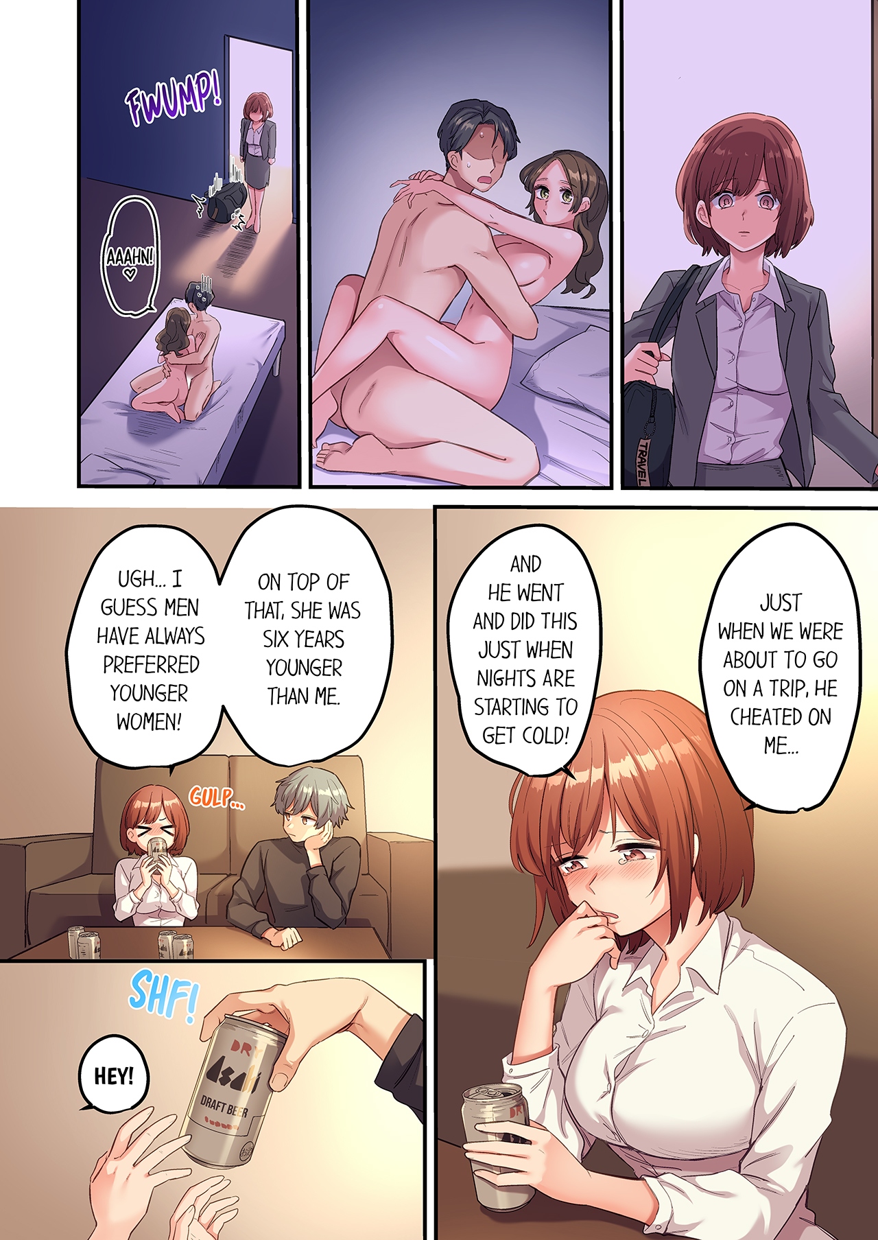 [Toba Ayuhata]Netorare SEX wa 1-Shuukan - Kuzu Osananajimi ni Ijimerarete, Ikasarete... 1-2 | Forced to Have Sex For a Week— Teased and Forced to Come by My Piece of Trash Childhood Friend 1-2[English] Page 3