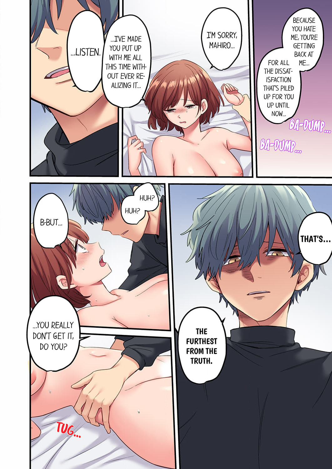 [Toba Ayuhata]Netorare SEX wa 1-Shuukan - Kuzu Osananajimi ni Ijimerarete, Ikasarete... 1-2 | Forced to Have Sex For a Week— Teased and Forced to Come by My Piece of Trash Childhood Friend 1-2[English] Page 34