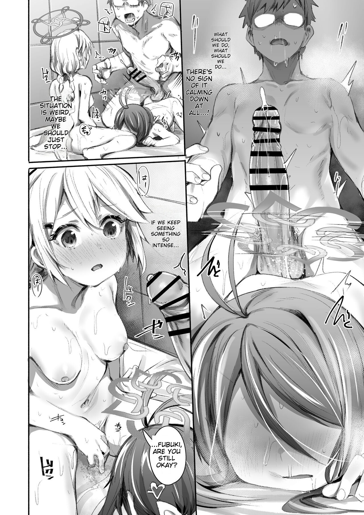 [Rev3 (Monchan rev3)]Shokumu Dakara Safe! - Enjoy work! Enjoy fxxk!(Blue Archive) [English] [MTL] [Digital] Page 21