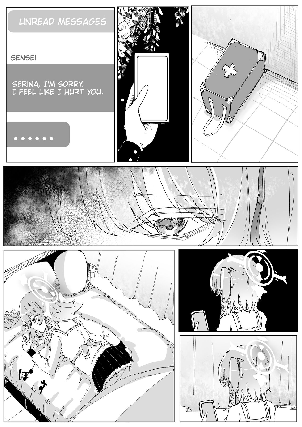 [Soshite Monogatari ga Owaru (Soshite)]Wisteria | Fujiyoi(Blue Archive) [Digital] [Cunny&Cumming Scans] [English] Page 11