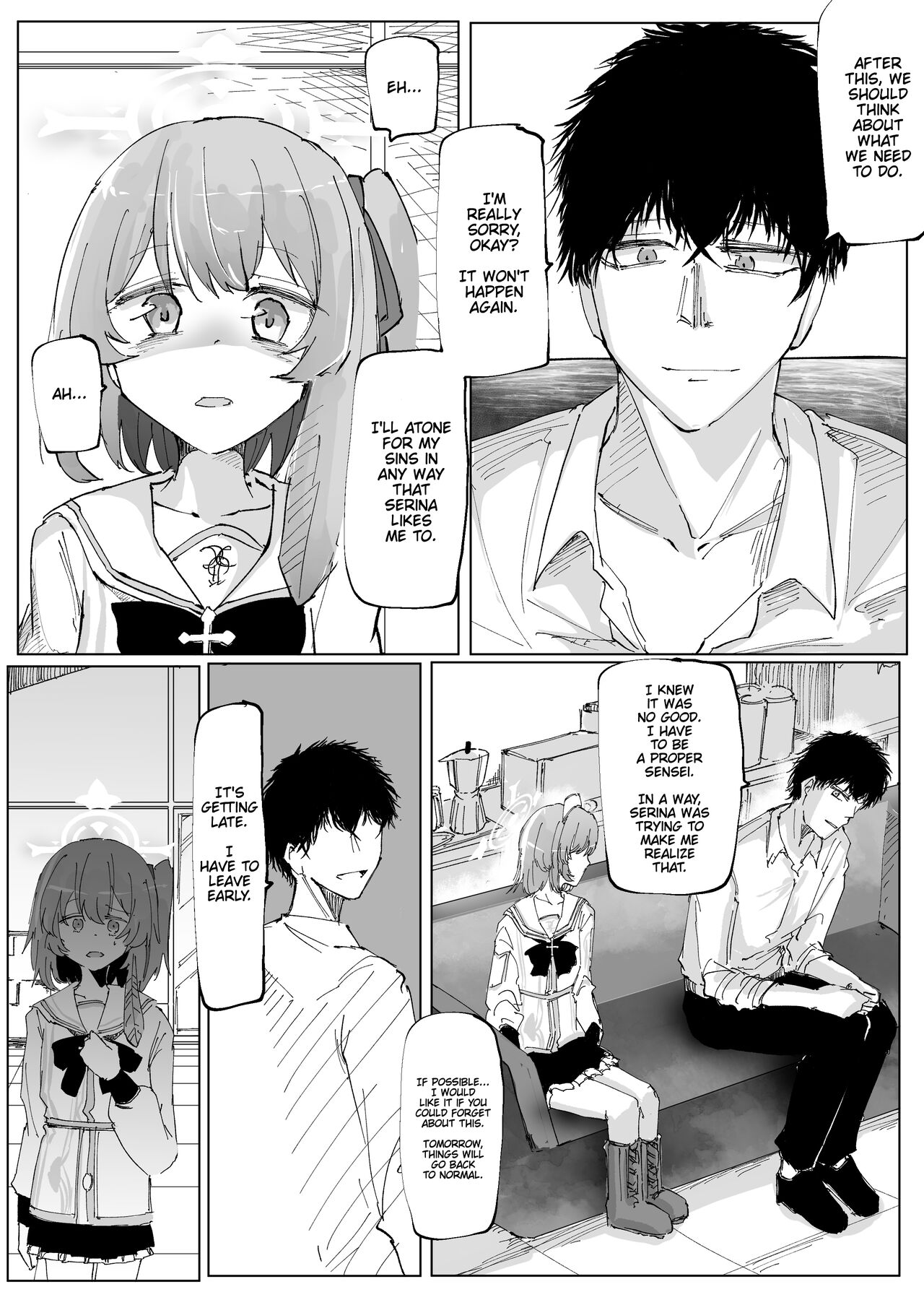 [Soshite Monogatari ga Owaru (Soshite)]Wisteria | Fujiyoi(Blue Archive) [Digital] [Cunny&Cumming Scans] [English] Page 27