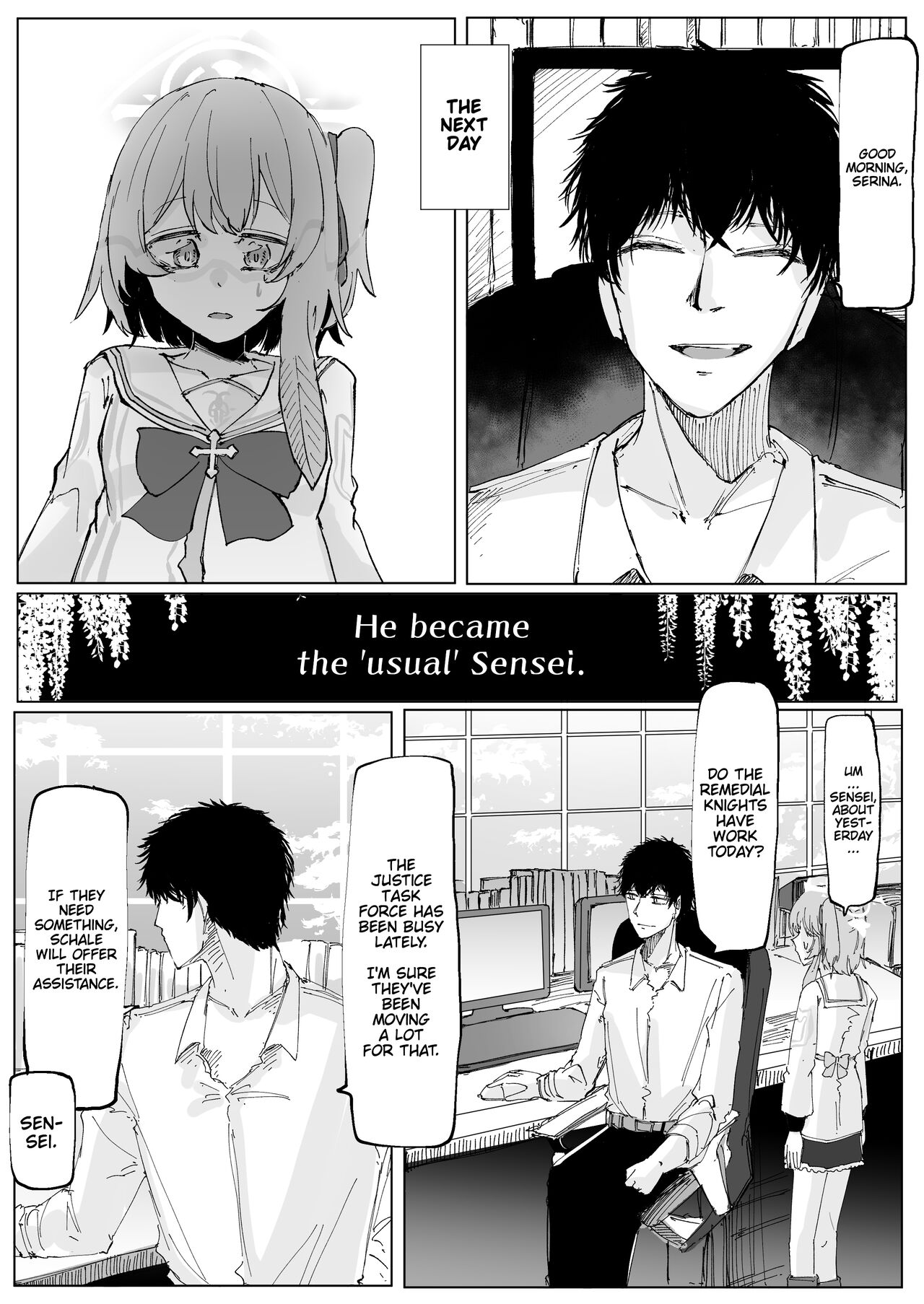 [Soshite Monogatari ga Owaru (Soshite)]Wisteria | Fujiyoi(Blue Archive) [Digital] [Cunny&Cumming Scans] [English] Page 28