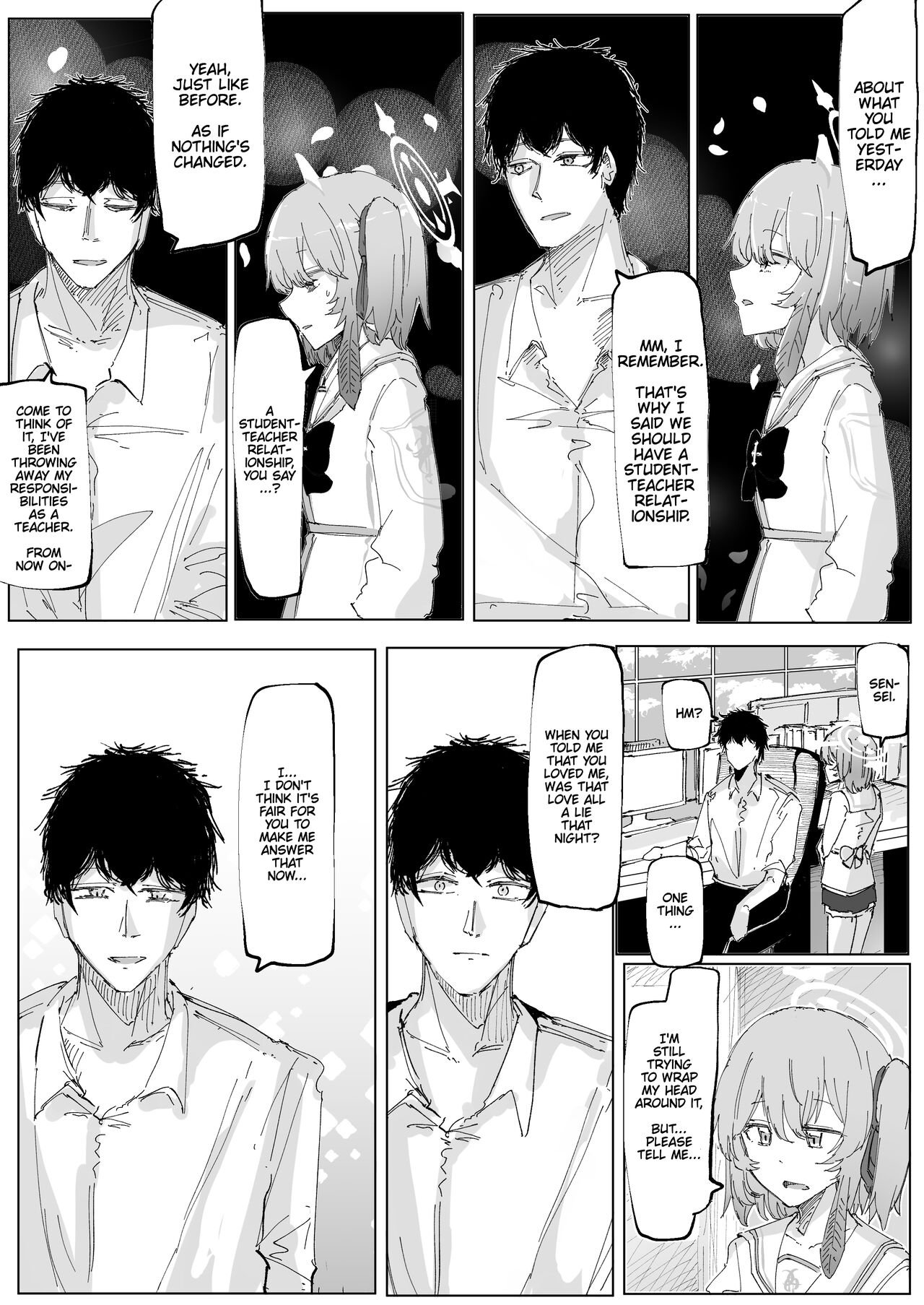 [Soshite Monogatari ga Owaru (Soshite)]Wisteria | Fujiyoi(Blue Archive) [Digital] [Cunny&Cumming Scans] [English] Page 29
