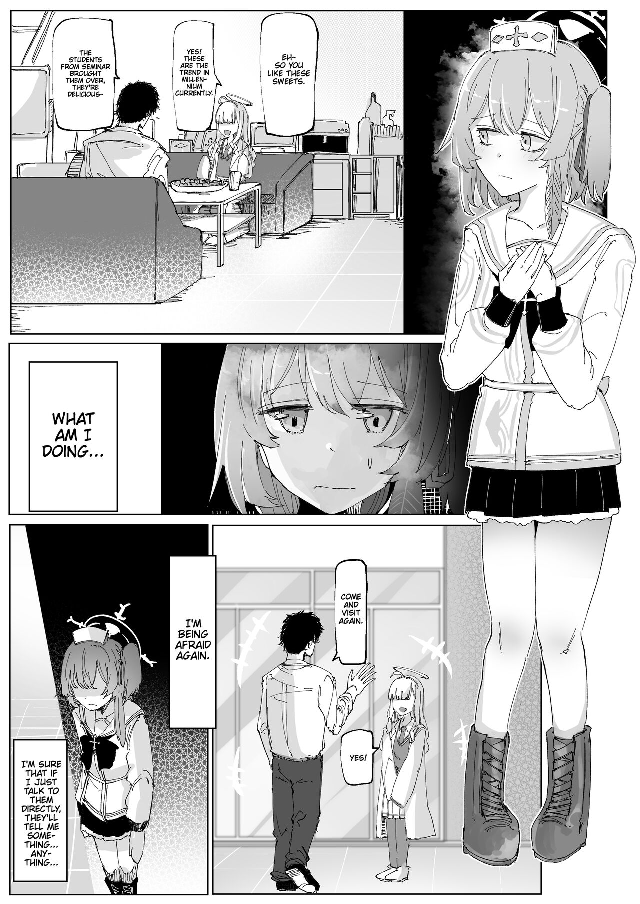 [Soshite Monogatari ga Owaru (Soshite)]Wisteria | Fujiyoi(Blue Archive) [Digital] [Cunny&Cumming Scans] [English] Page 32