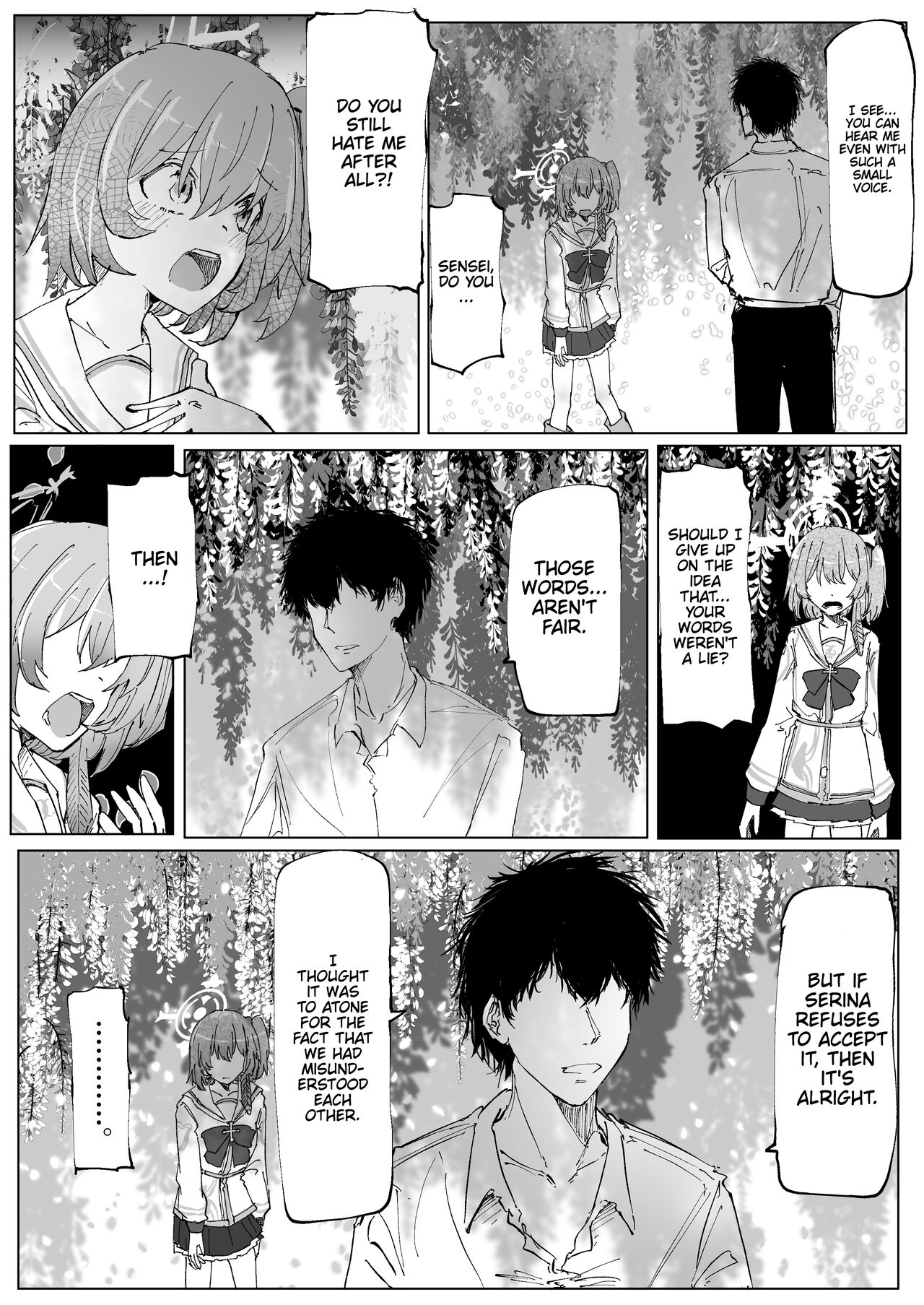 [Soshite Monogatari ga Owaru (Soshite)]Wisteria | Fujiyoi(Blue Archive) [Digital] [Cunny&Cumming Scans] [English] Page 39