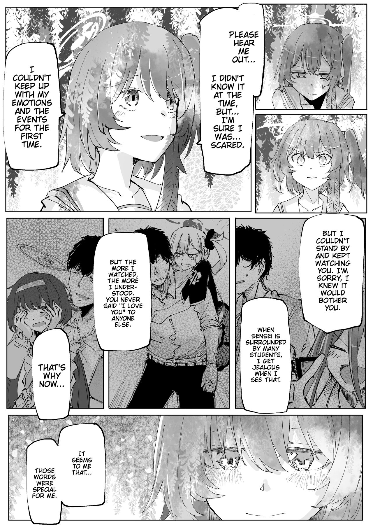 [Soshite Monogatari ga Owaru (Soshite)]Wisteria | Fujiyoi(Blue Archive) [Digital] [Cunny&Cumming Scans] [English] Page 40