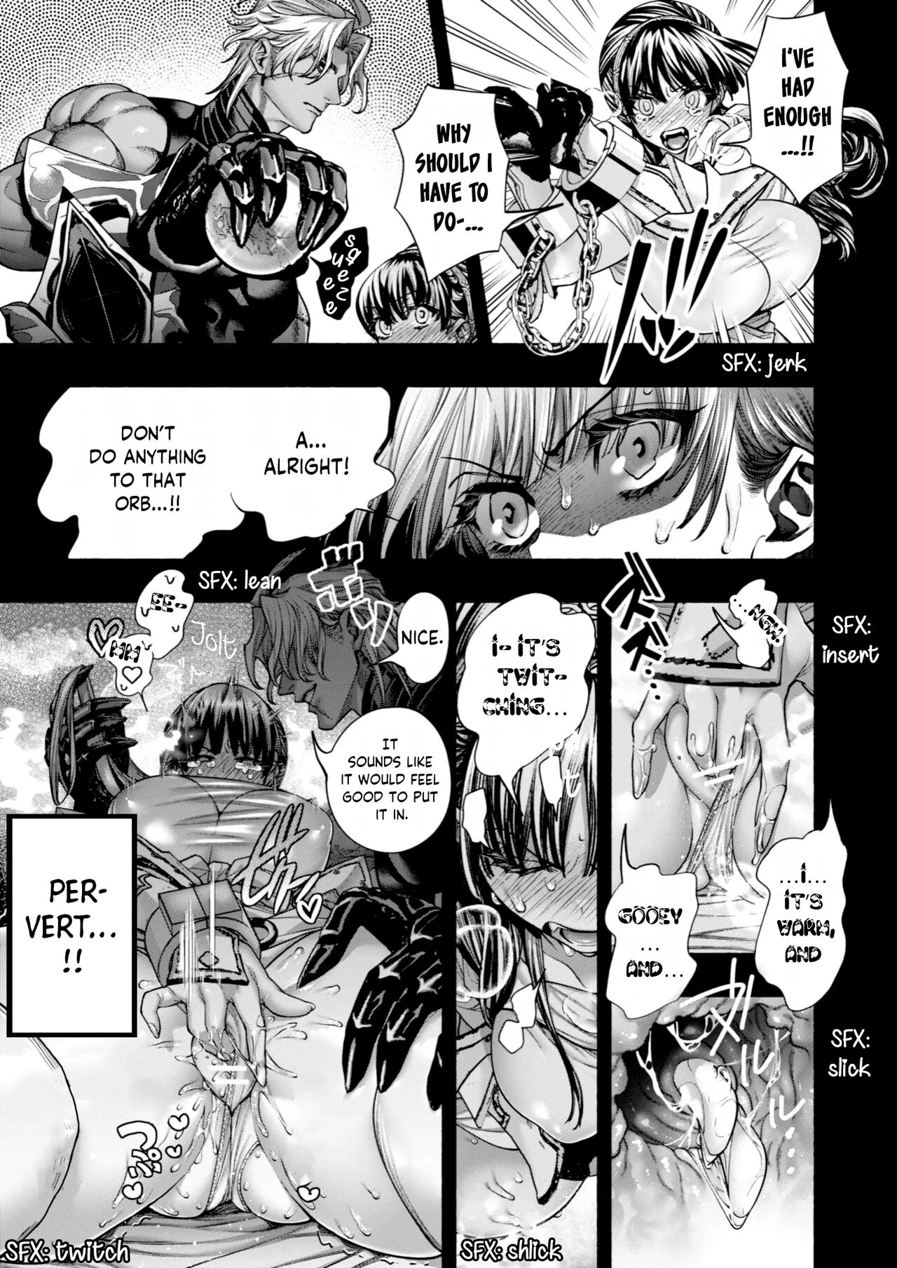 [ONIGASHIMA (Tanaka Onitaiji)]Otome Game "Kuro Dra -Kuroi Seijo to Ashiki Ryuu-" ni Isekai Tensei Shita kedo Murige, Tsunda. | Reincaranation from the Other World - the Black Dragon and the Black Saint[English] [Painfulnightz] Page 38
