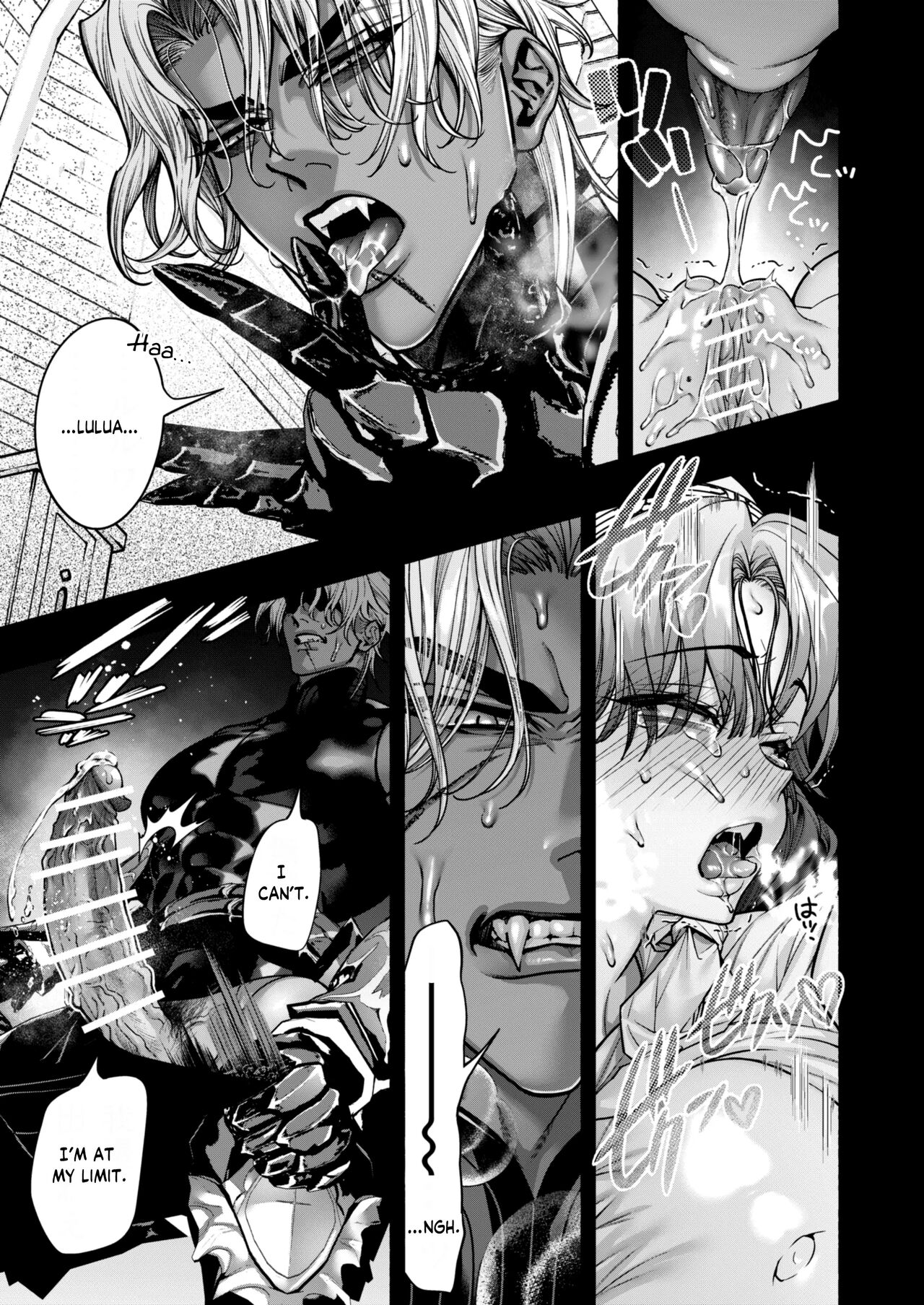 [ONIGASHIMA (Tanaka Onitaiji)]Otome Game "Kuro Dra -Kuroi Seijo to Ashiki Ryuu-" ni Isekai Tensei Shita kedo Murige, Tsunda. | Reincaranation from the Other World - the Black Dragon and the Black Saint[English] [Painfulnightz] Page 46
