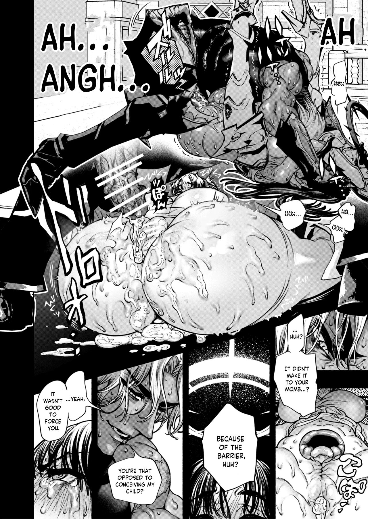 [ONIGASHIMA (Tanaka Onitaiji)]Otome Game "Kuro Dra -Kuroi Seijo to Ashiki Ryuu-" ni Isekai Tensei Shita kedo Murige, Tsunda. | Reincaranation from the Other World - the Black Dragon and the Black Saint[English] [Painfulnightz] Page 57