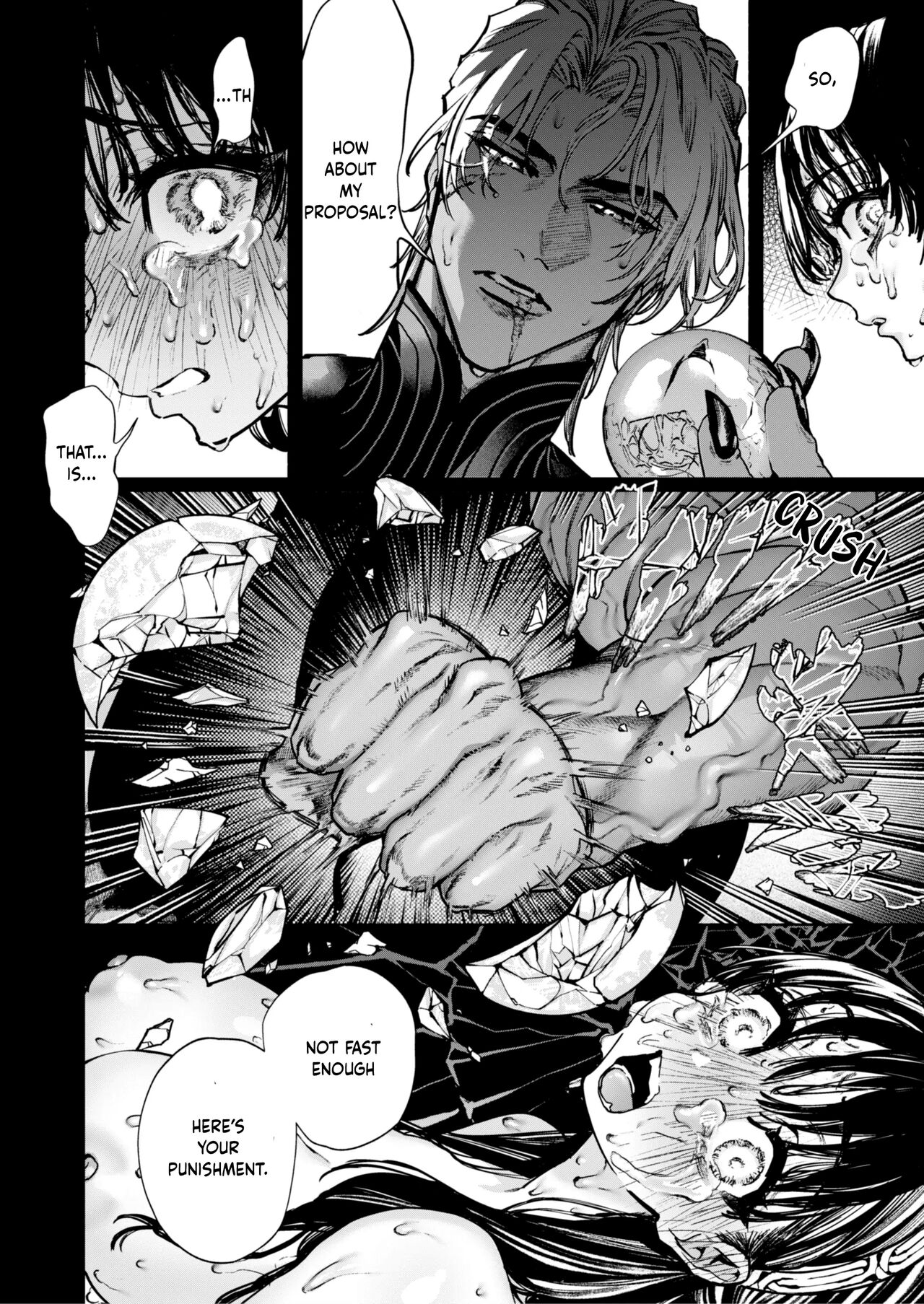 [ONIGASHIMA (Tanaka Onitaiji)]Otome Game "Kuro Dra -Kuroi Seijo to Ashiki Ryuu-" ni Isekai Tensei Shita kedo Murige, Tsunda. | Reincaranation from the Other World - the Black Dragon and the Black Saint[English] [Painfulnightz] Page 71
