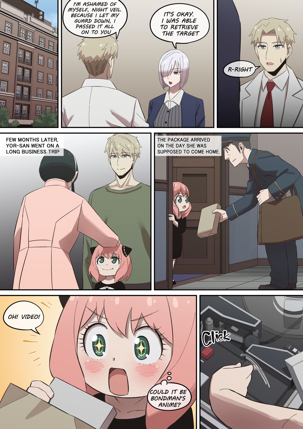 [Akaimelon]Daraku Mesu-tachi no Shoufu Nisshi (SPY x FAMILY) + Ending 1 and 2(Eng) Page 62