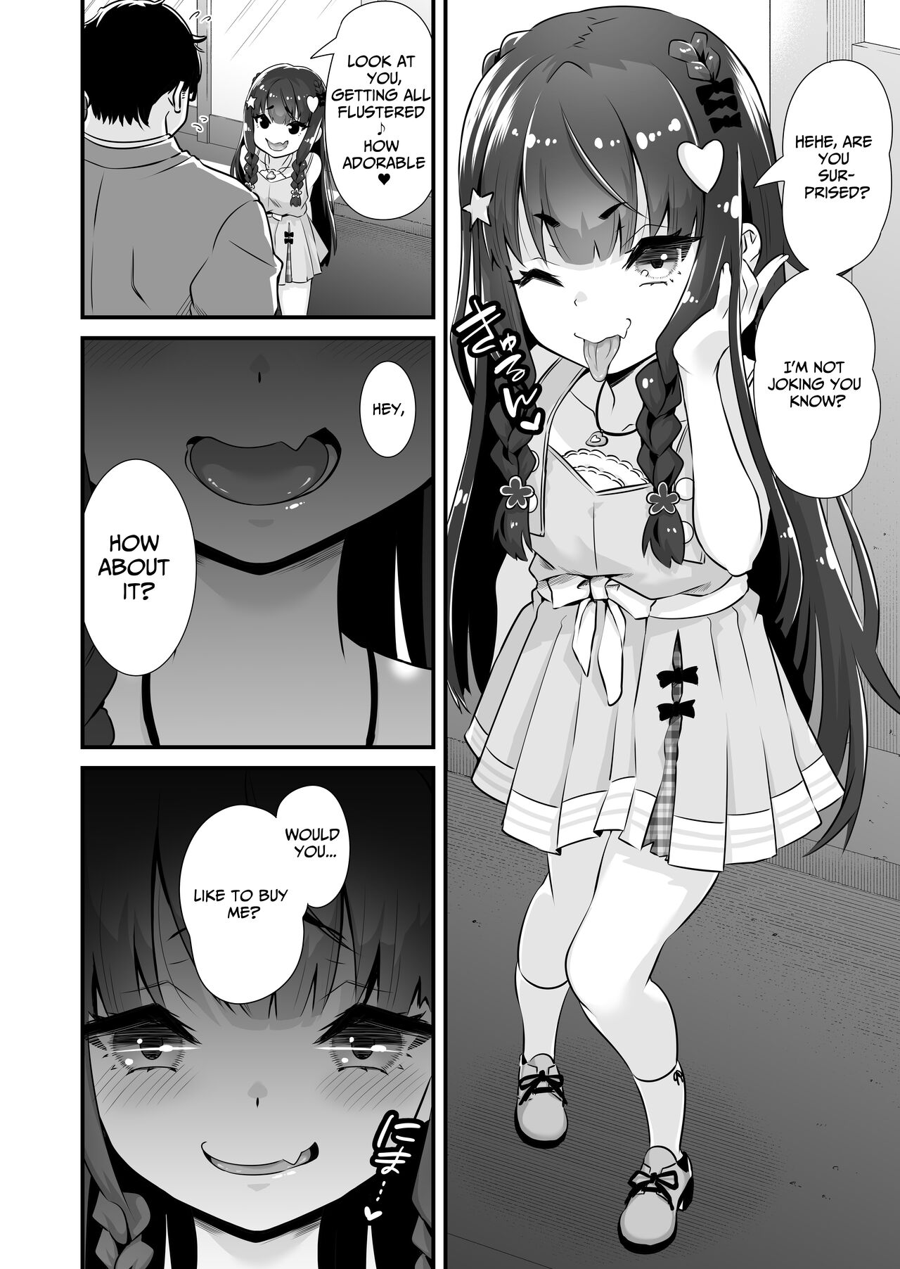 [Whisp (Touou)]Succubus Prostitute Sayaka VS Stallion Middle Aged Man[English] [Benri] Page 3