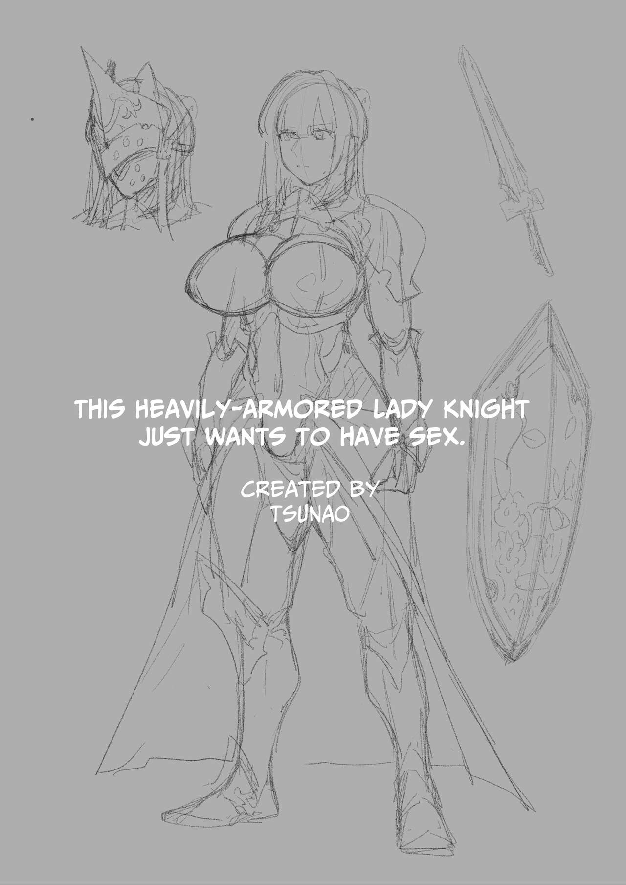 [Tsunao]Tank Onna Kishi wa Dakaretai. | The Tank Knight Wants To Be Fucked.(This Heavily-Armored Lady Knight Just Wants To Have Sex.) [English] [ApricotJam] Page 29