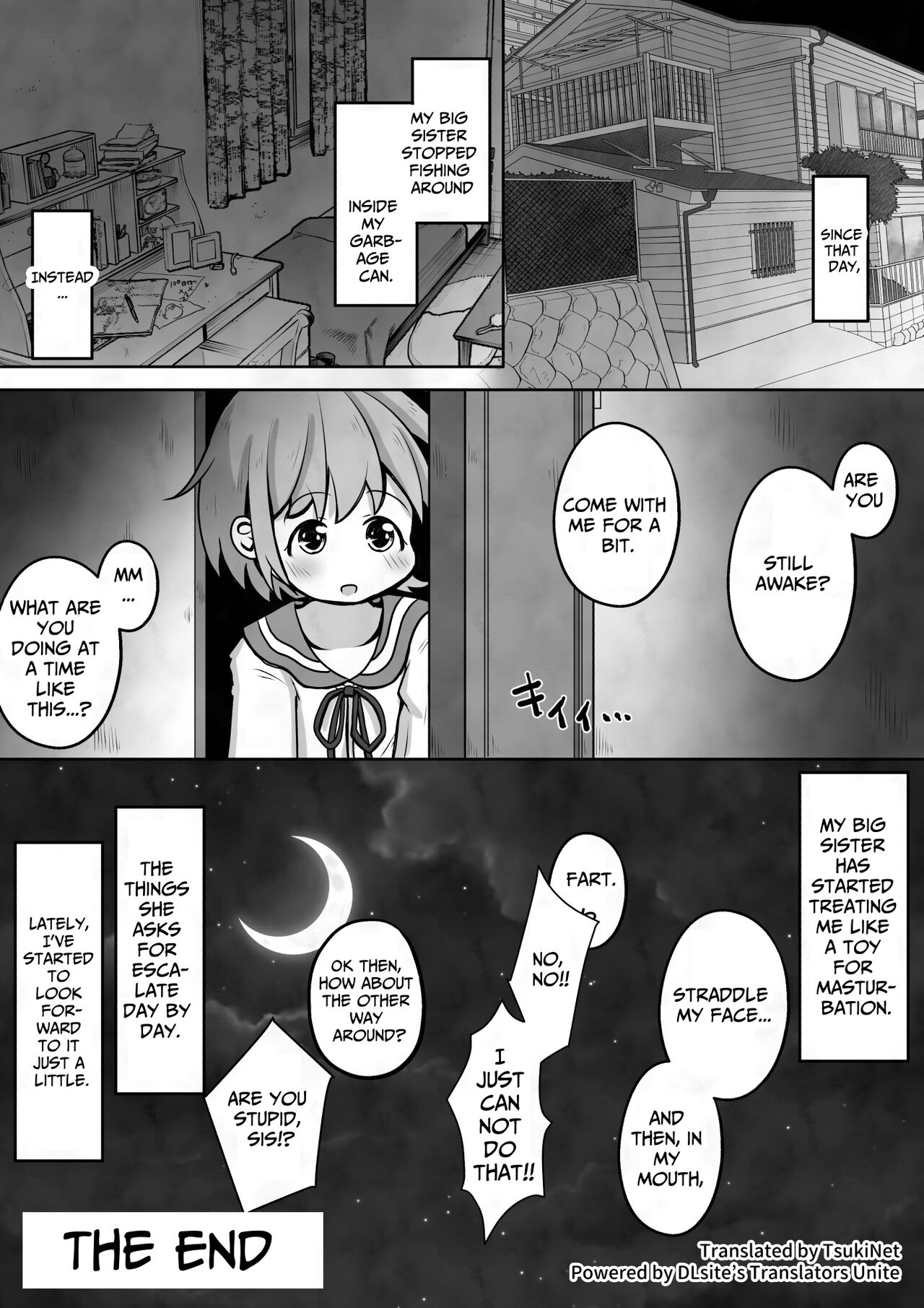 [Ecchi Ecchi Daifuku (Neko Daifuku)]I want my sister to stop making me take off my pants without permission and masturbate with the smell of dirt![English] [TsukiNet] Page 24