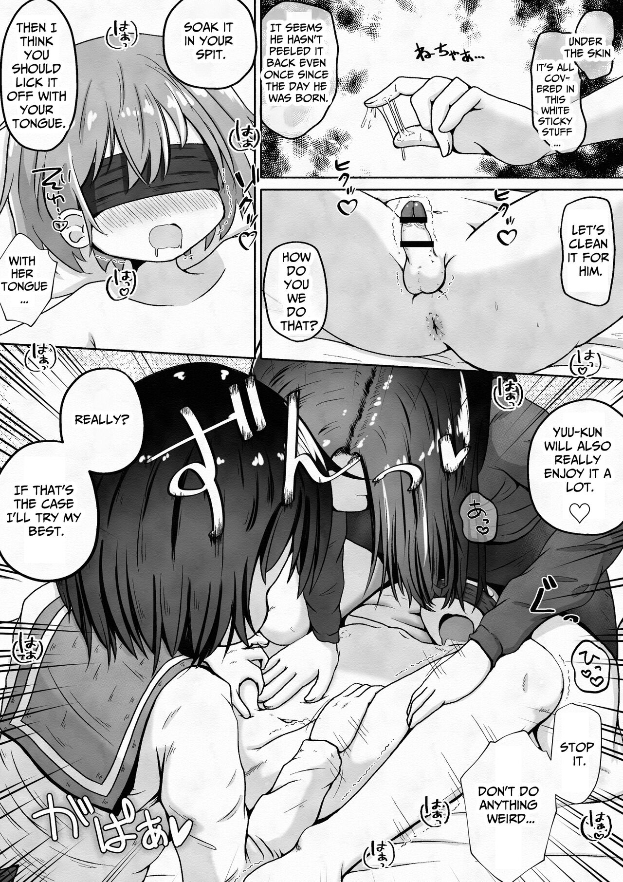 [Ecchi Ecchi Daifuku (Neko Daifuku)]Otokonoko ga Osananajimi no Shimai ni Kairaku Choukyou Saserareru Ohanashi | Pleasure Training By Two Sisters[English] [TsukiNet] Page 10