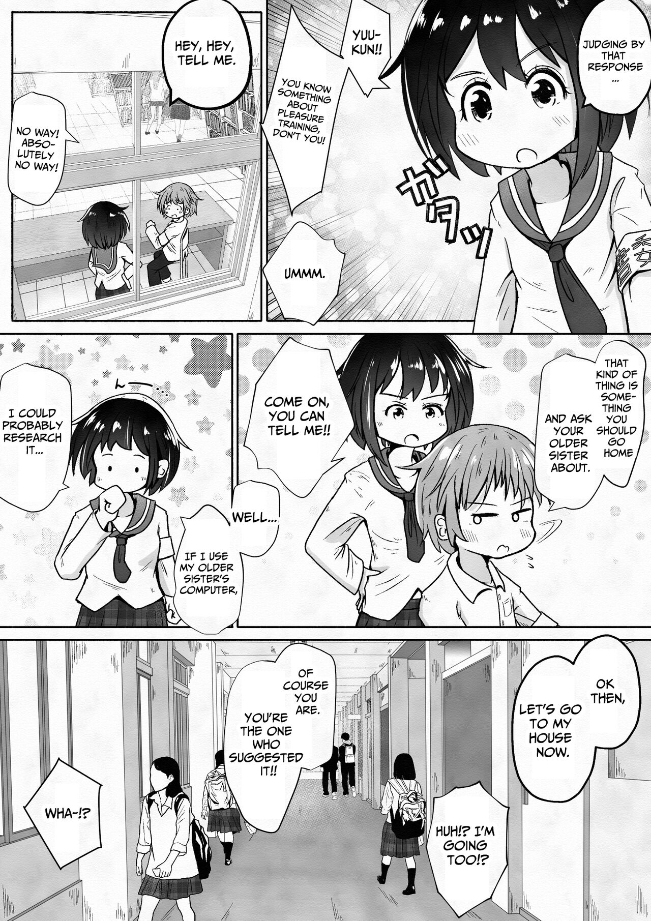 [Ecchi Ecchi Daifuku (Neko Daifuku)]Otokonoko ga Osananajimi no Shimai ni Kairaku Choukyou Saserareru Ohanashi | Pleasure Training By Two Sisters[English] [TsukiNet] Page 3