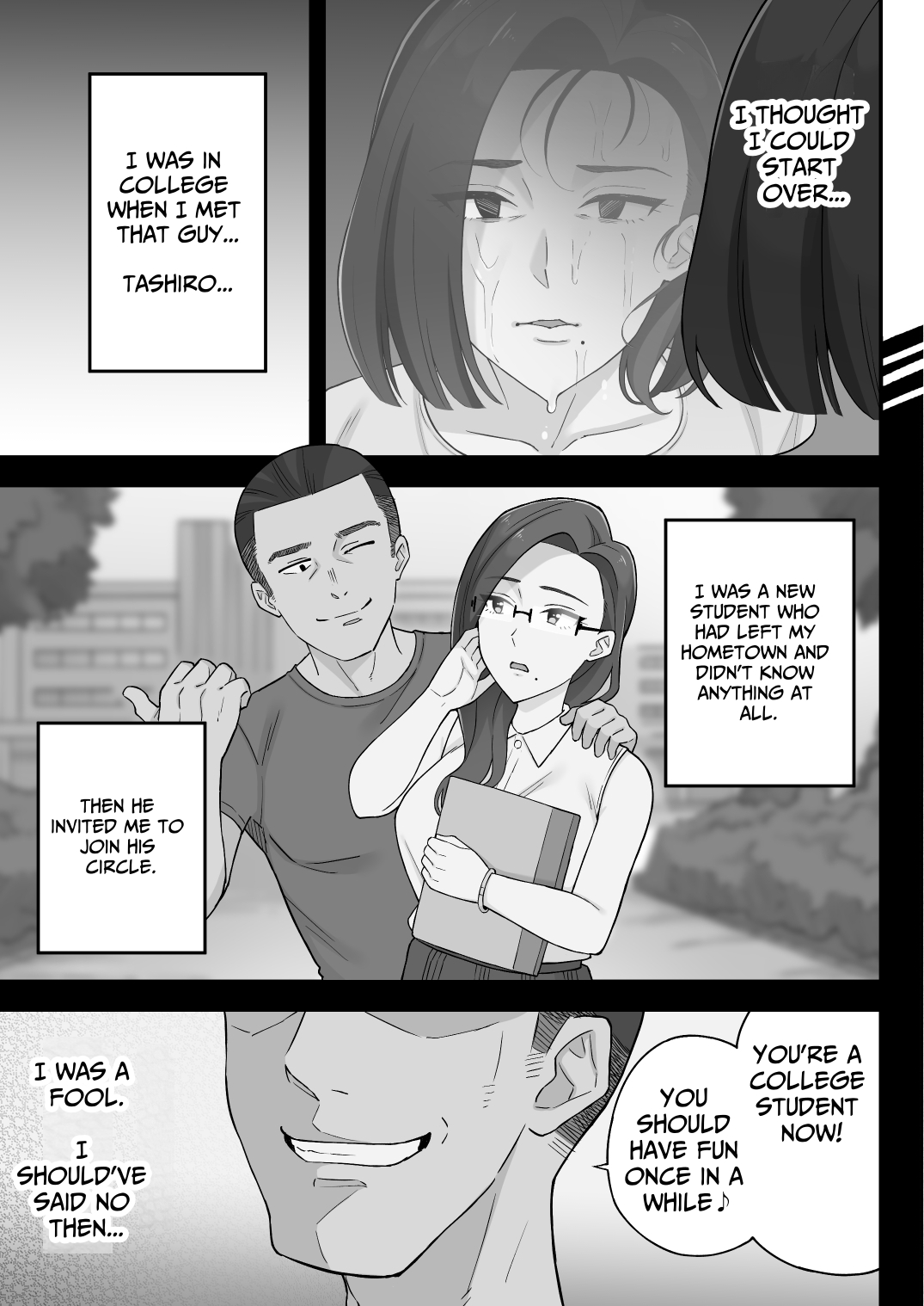 [Kameyama Cola]Oyako Ana ~Moto Yariman Haha to Papa-katsu Musume~[English] [Solid Rose] Page 33