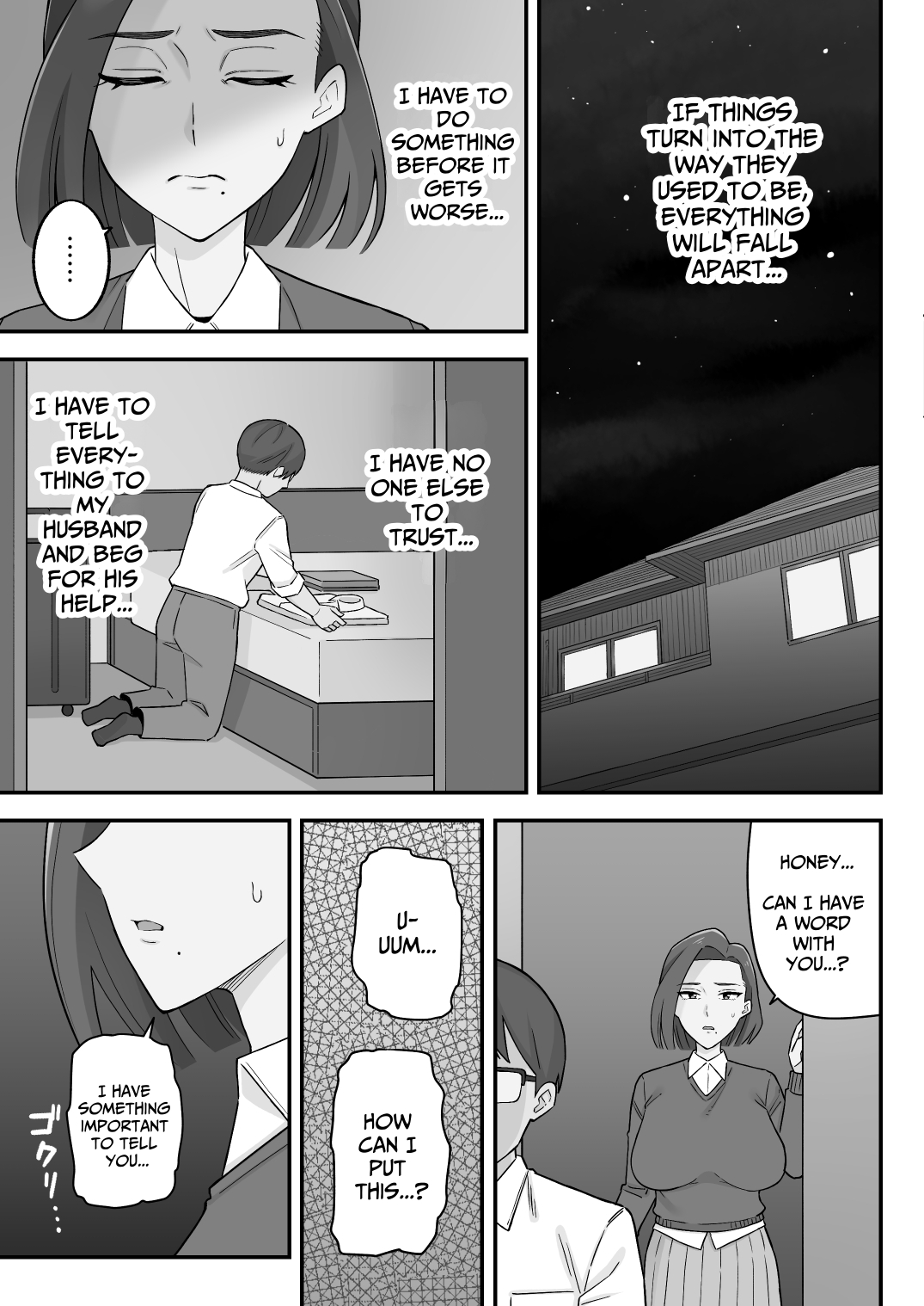 [Kameyama Cola]Oyako Ana ~Moto Yariman Haha to Papa-katsu Musume~[English] [Solid Rose] Page 43