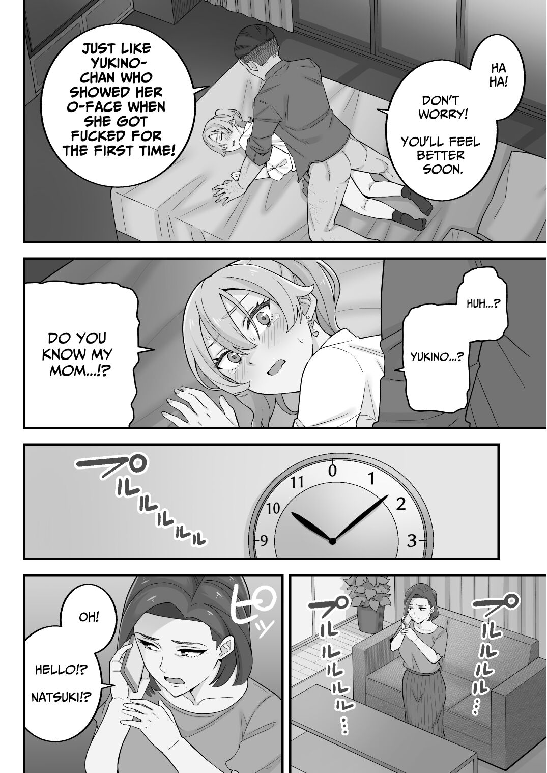 [Kameyama Cola]Oyako Ana ~Moto Yariman Haha to Papa-katsu Musume~[English] [Solid Rose] Page 68