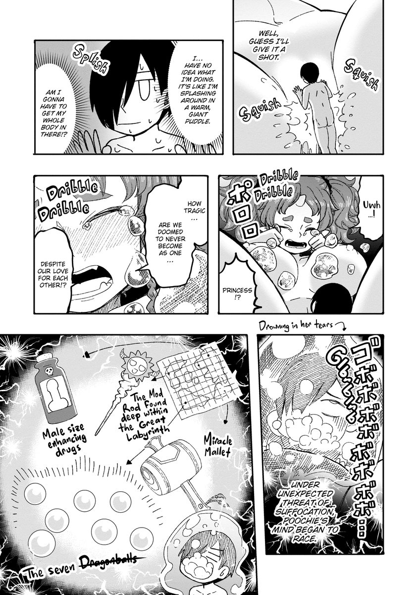 Giantess Monster Girls with a Need for Seed chapter 7 Page 19