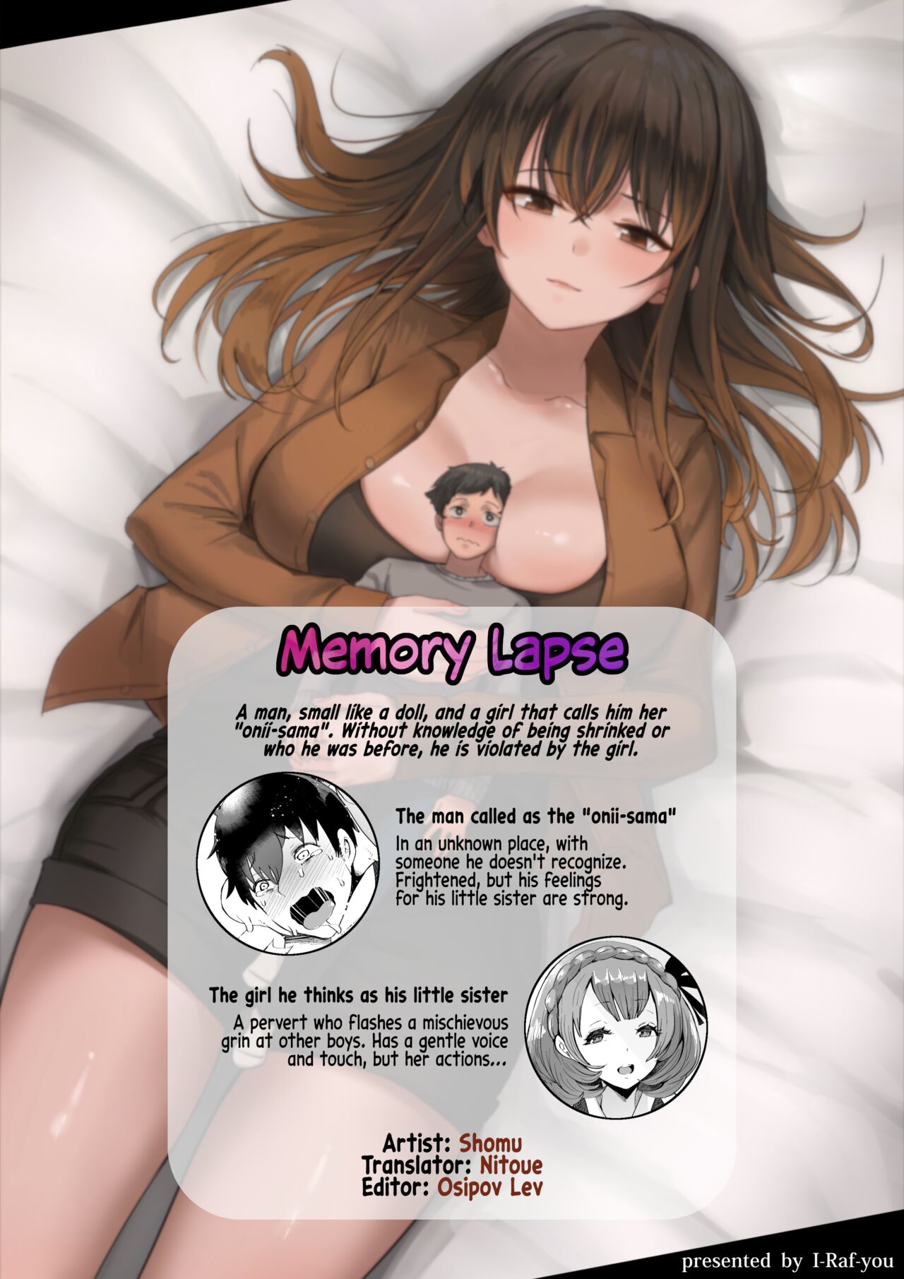 [I-Raf-you (Shomu)]Boukyaku | Memory Lapse(Microne Magazine Vol. 38) [English] [Decensored] [Digital] Page 9