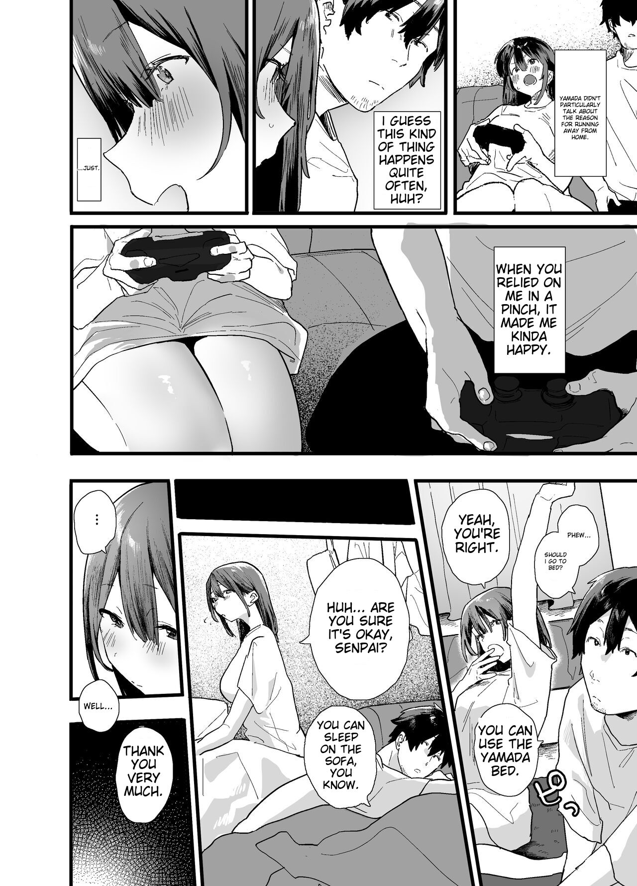 [Yamakon-ya (Yamakonbu)]My part-time coworker ran away from home and came to work here, but she was too sexy...[English] [MTL] Page 16