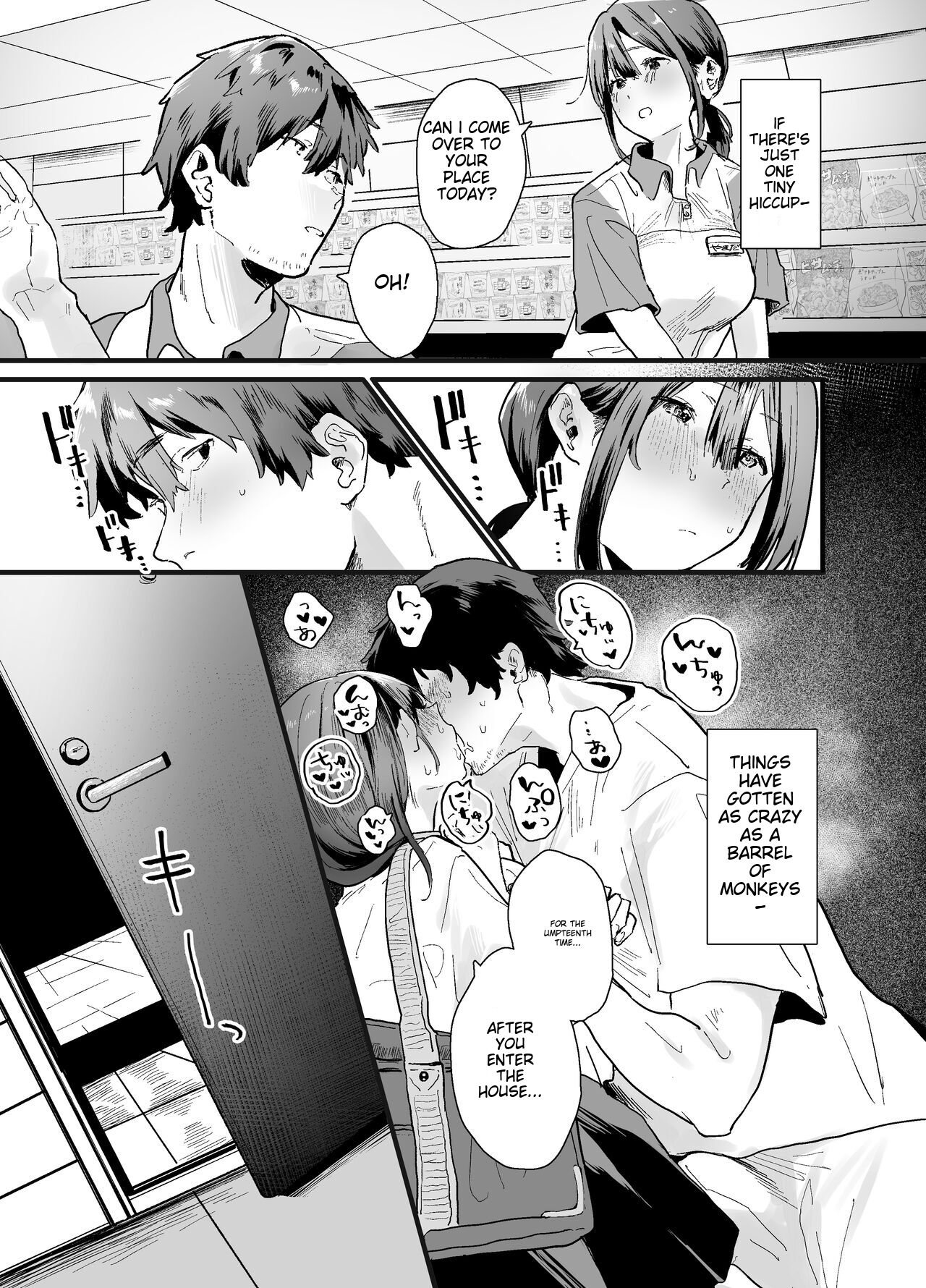 [Yamakon-ya (Yamakonbu)]My part-time coworker ran away from home and came to work here, but she was too sexy...[English] [MTL] Page 47