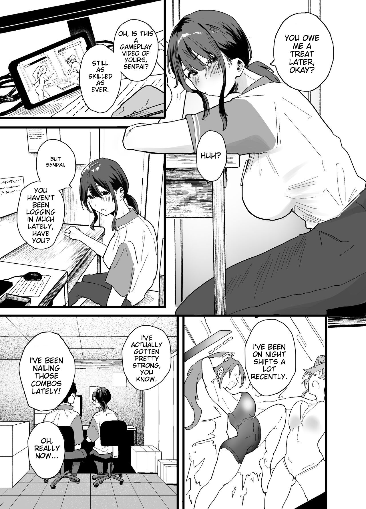 [Yamakon-ya (Yamakonbu)]My part-time coworker ran away from home and came to work here, but she was too sexy...[English] [MTL] Page 7